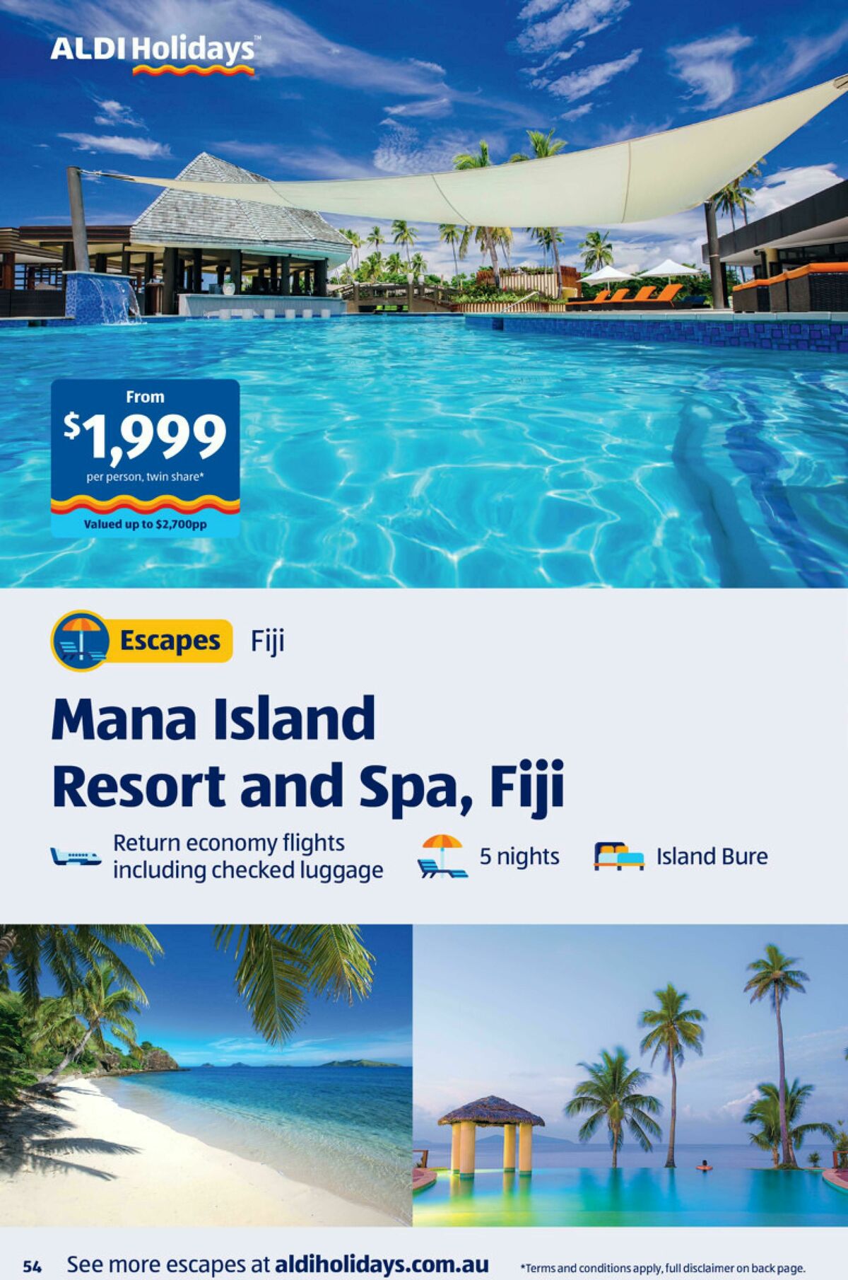 ALDI Holidays March Deals Catalogues from 3 March