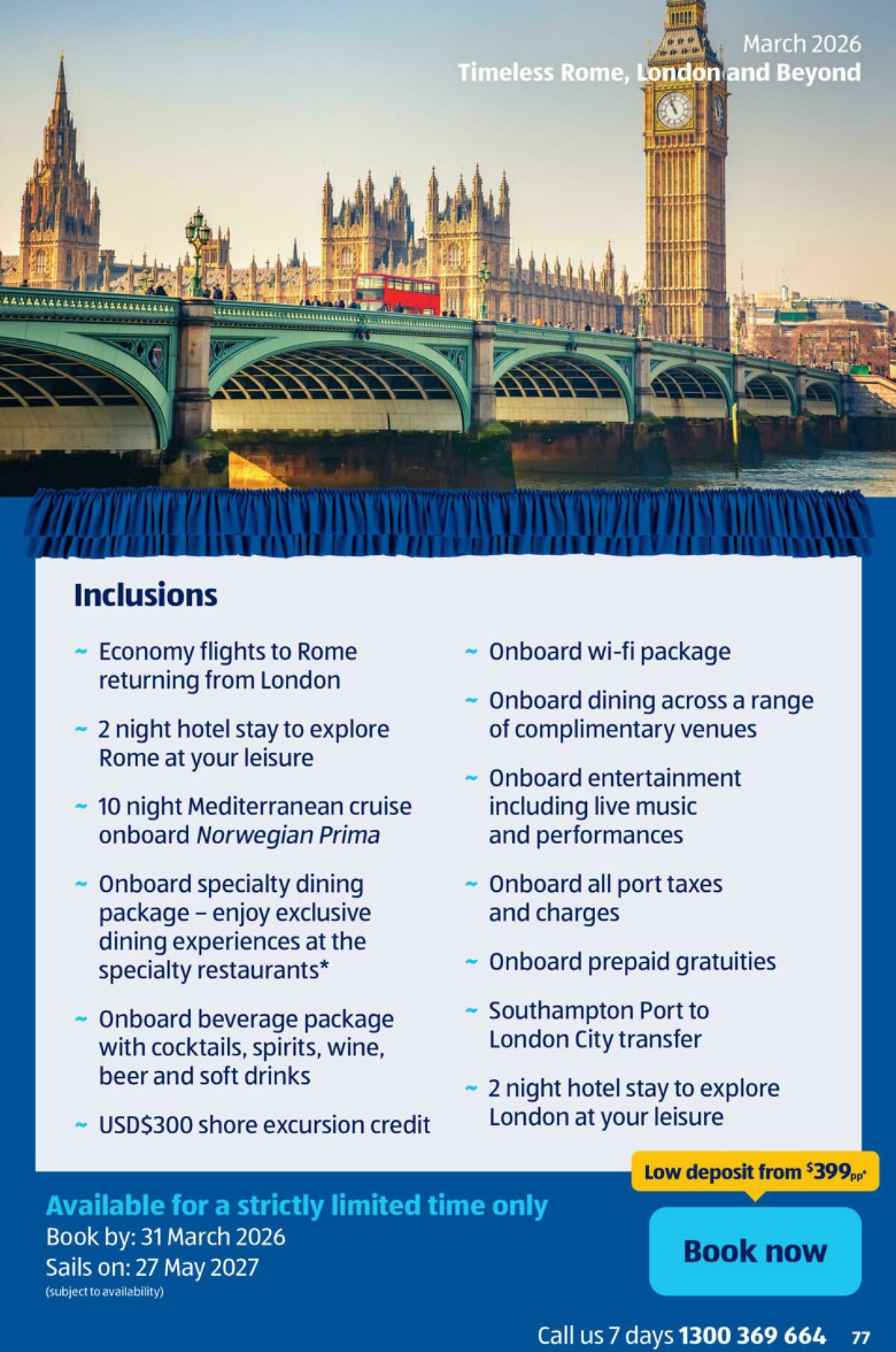 ALDI Holidays March Deals Catalogues from 3 March