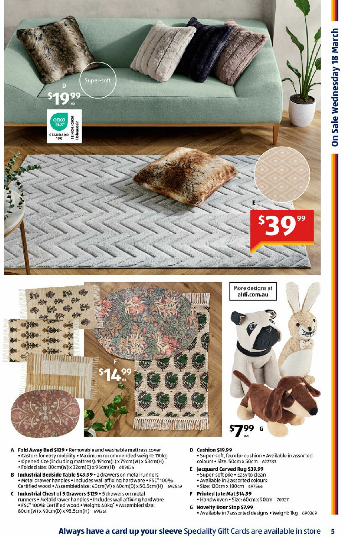 ALDI Catalogues from 18 March
