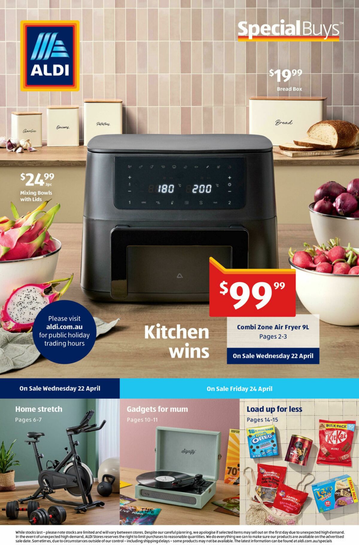 ALDI Catalogues from 22 April