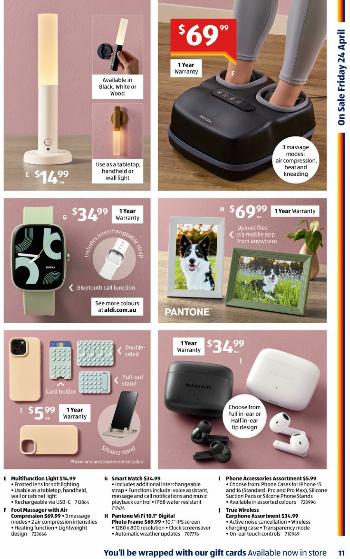 ALDI Catalogues from 22 April
