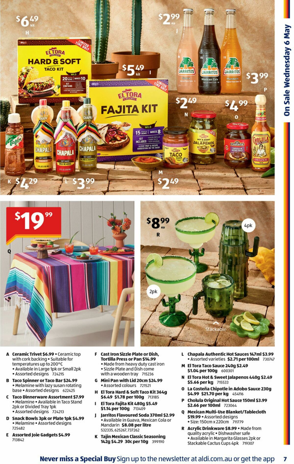 ALDI Catalogues from 6 May