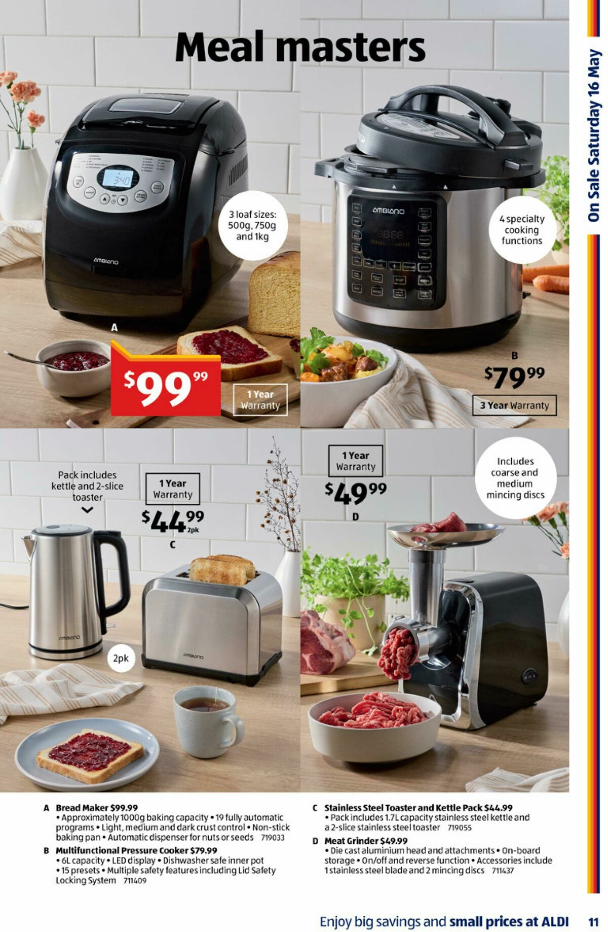 ALDI Catalogues from 13 May
