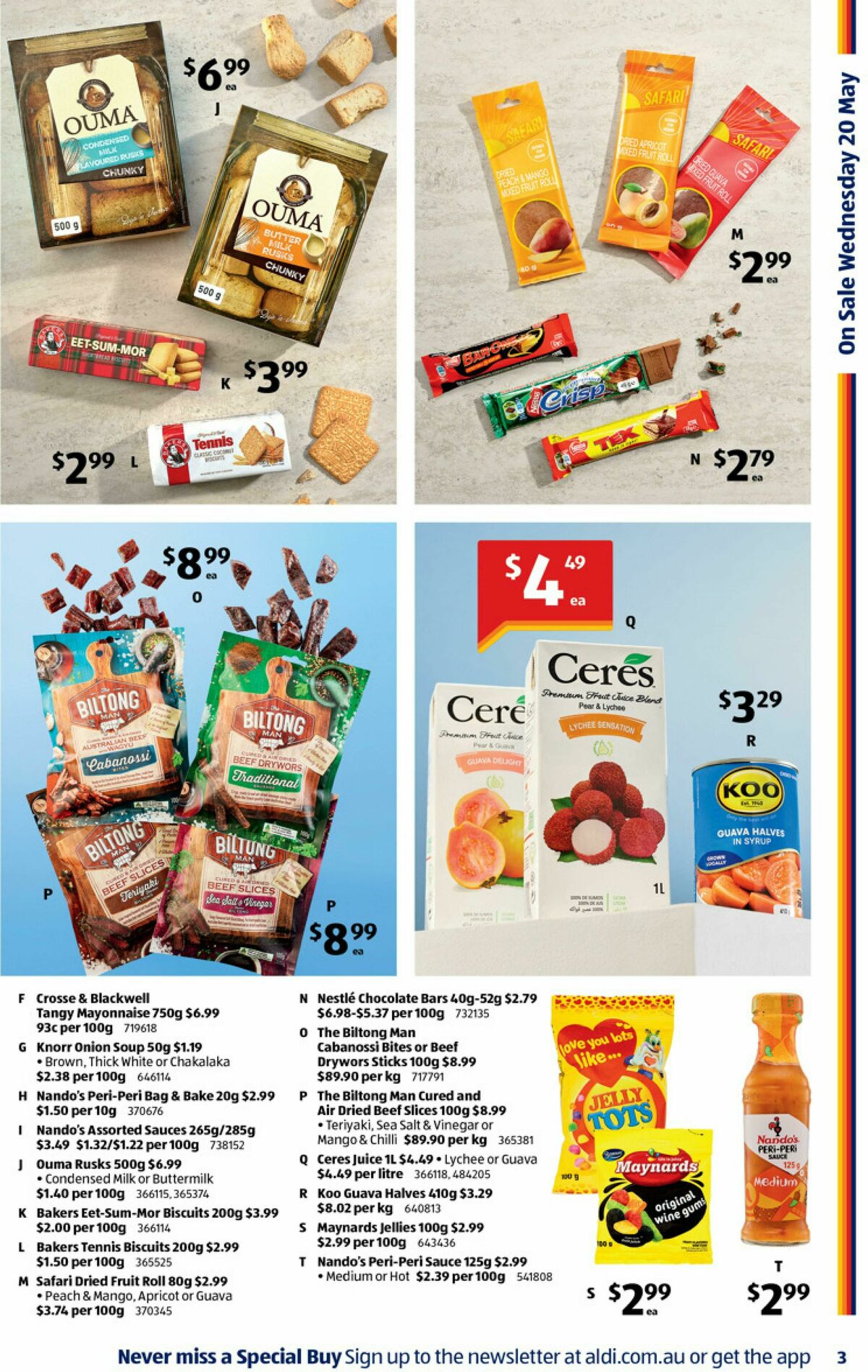 ALDI Catalogues from 20 May