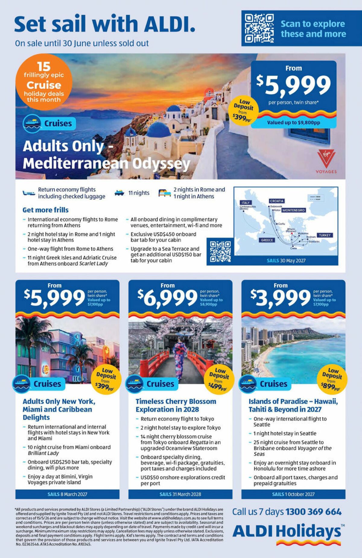 ALDI Holidays Catalogues from 1 June