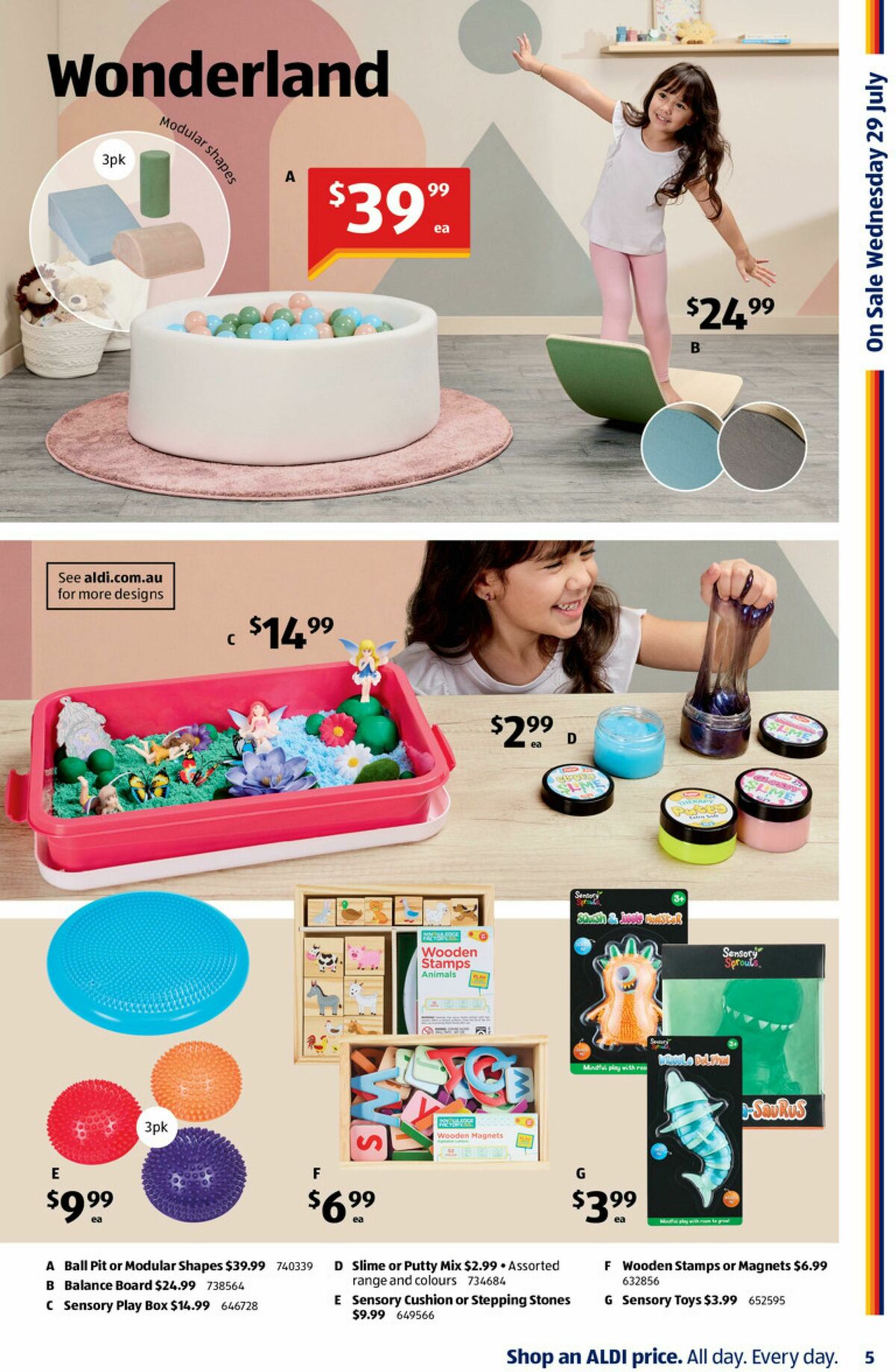 ALDI Catalogues from 29 July