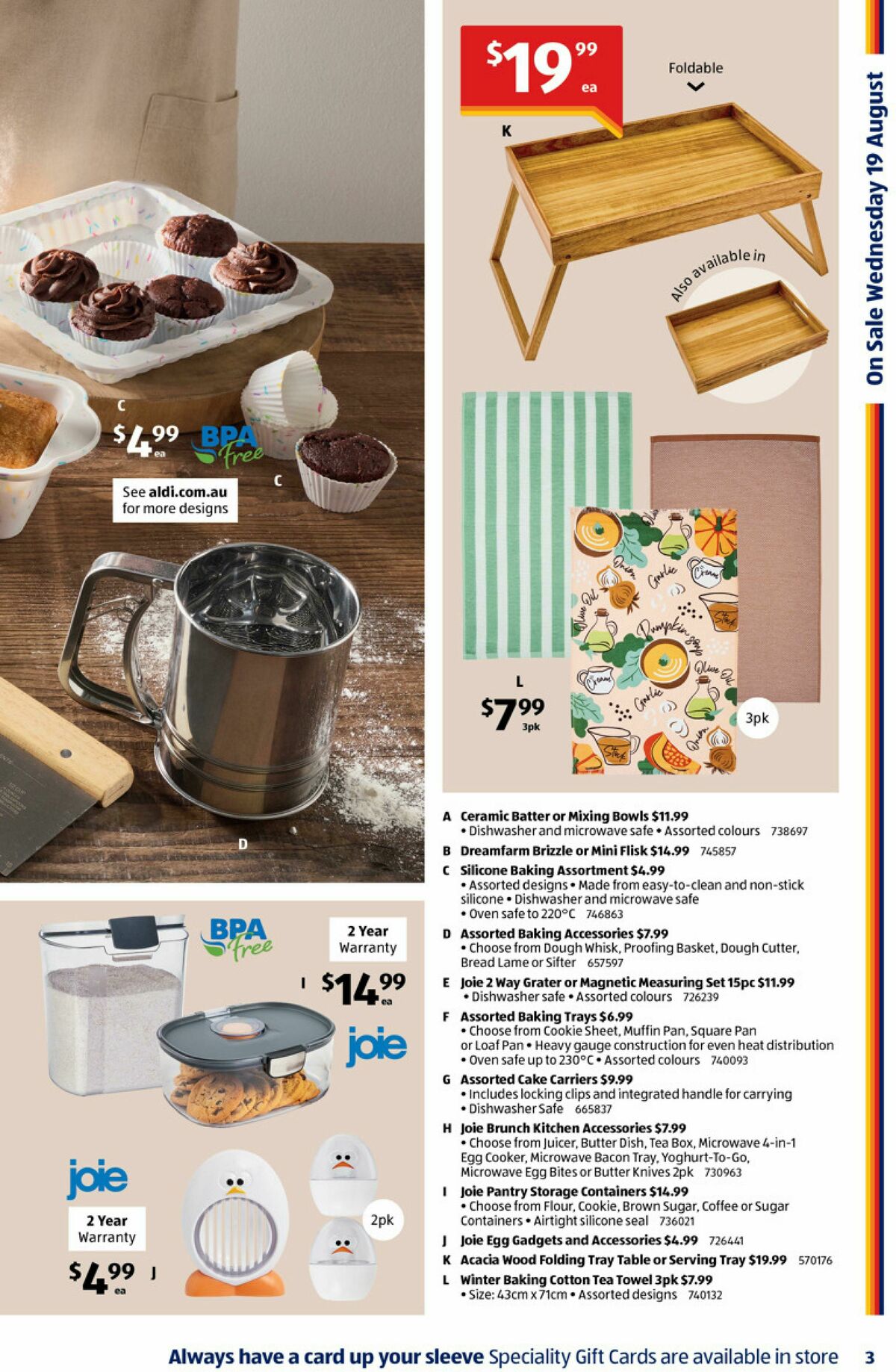 ALDI Catalogues from 19 August