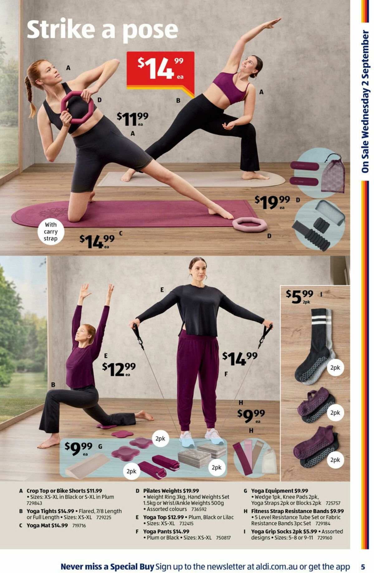 ALDI Catalogues from 2 September