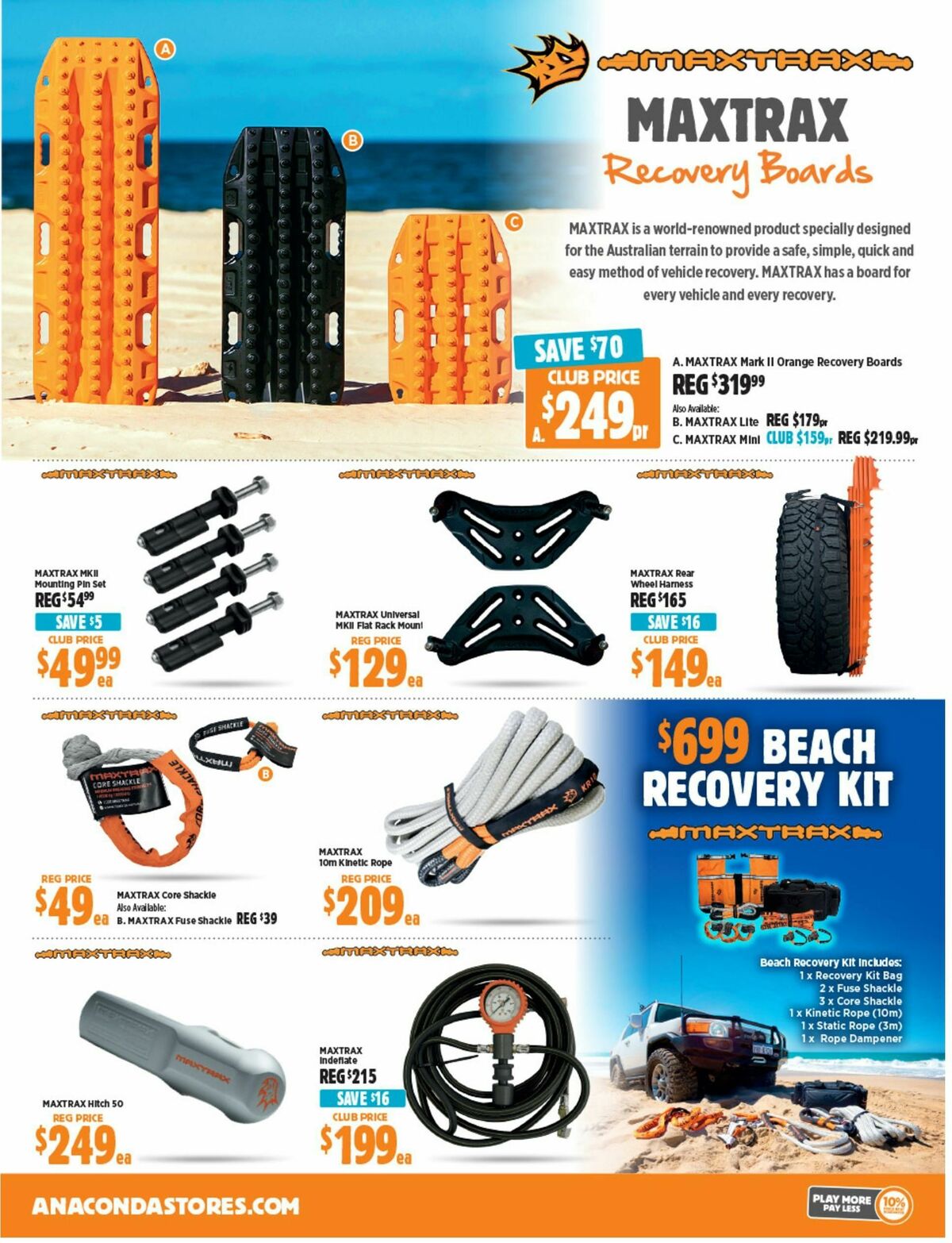 Anaconda Catalogues from 12 March