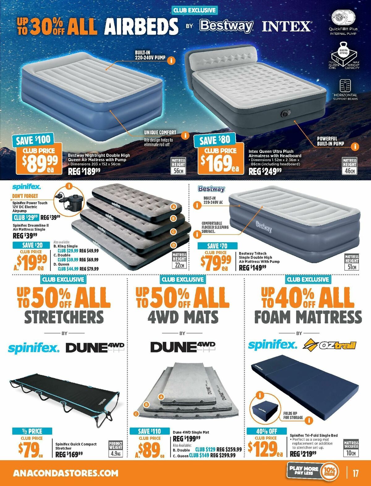 Anaconda Catalogues from 3 December