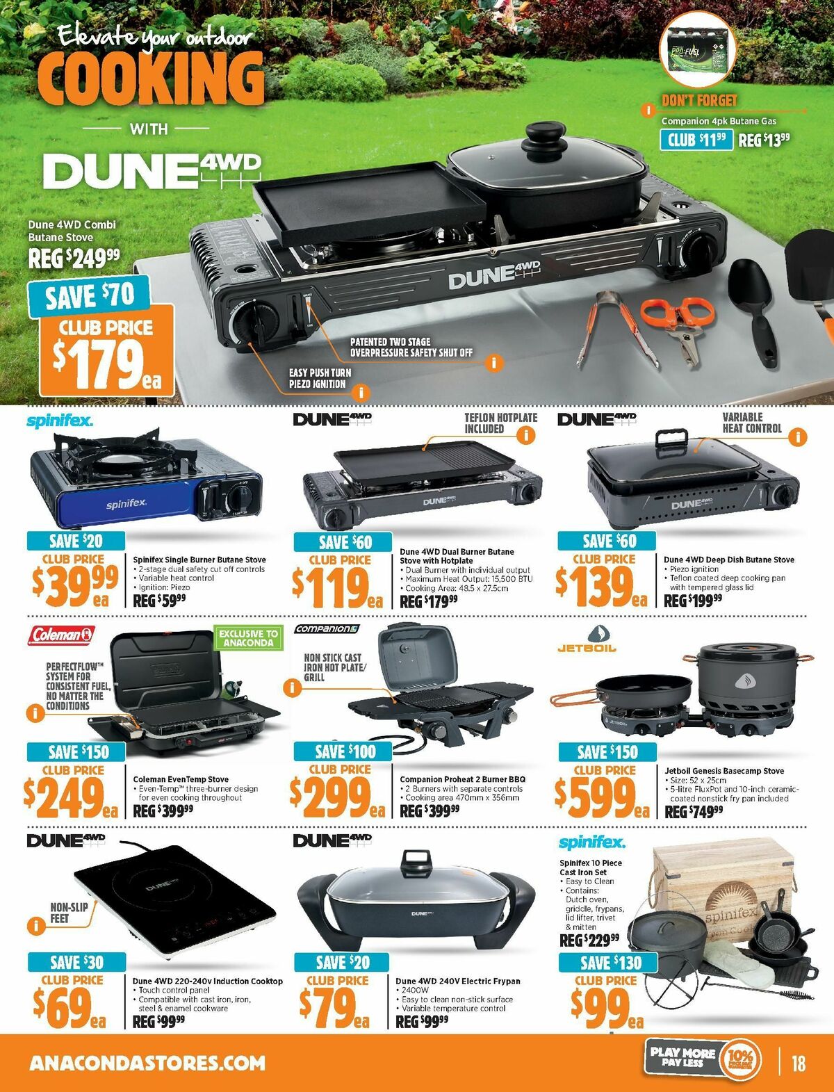 Anaconda Catalogues from 3 December