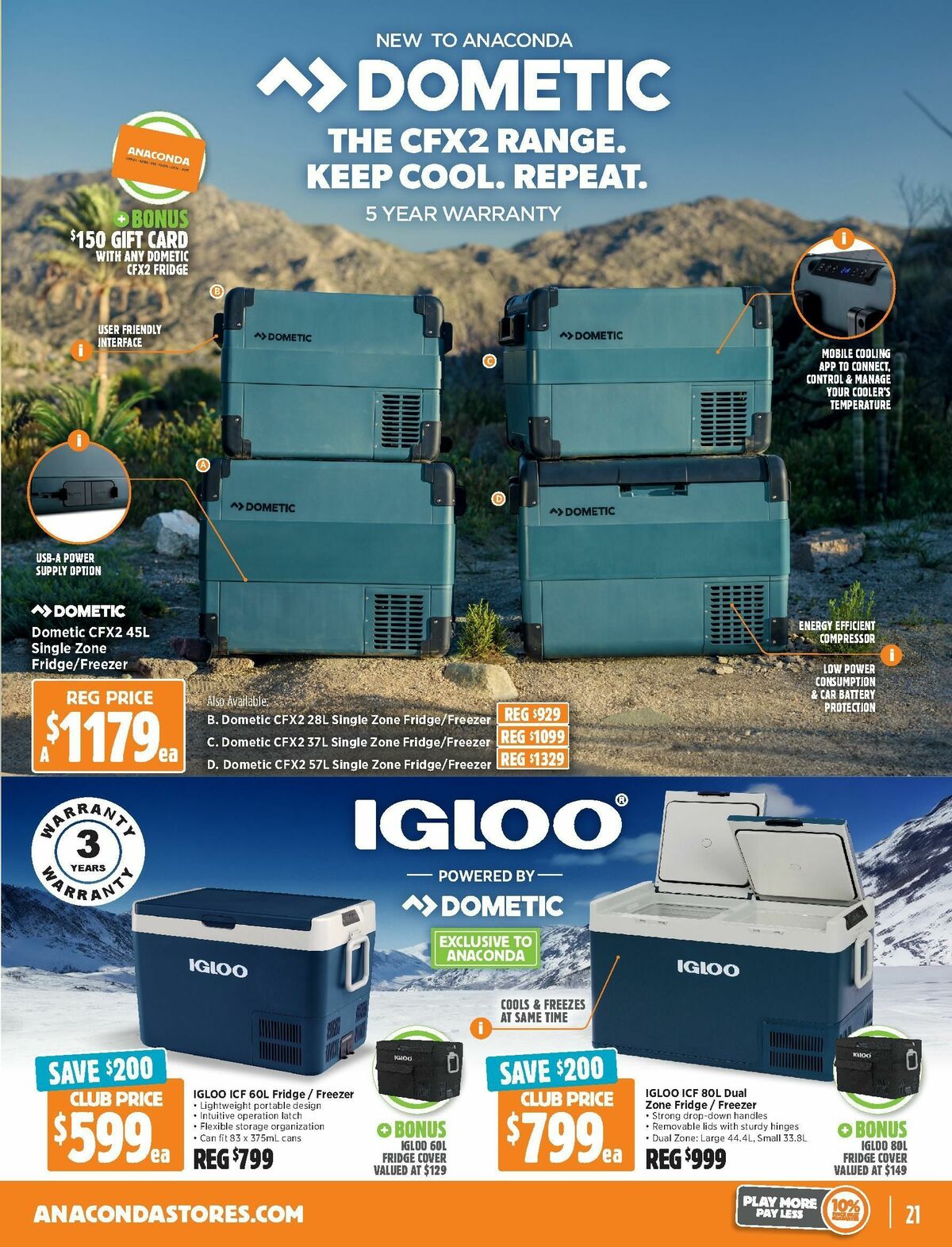 Anaconda Catalogues from 3 December