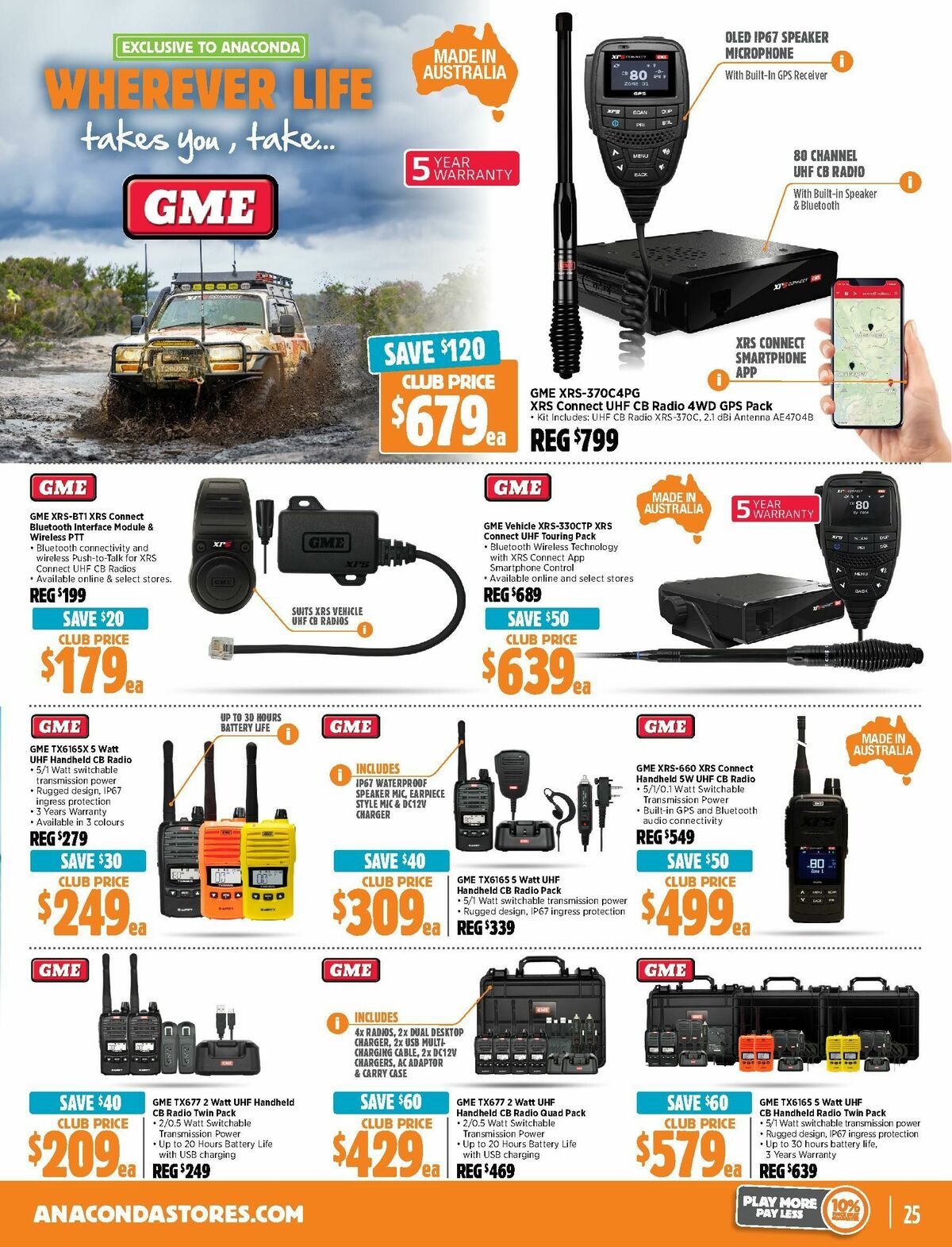 Anaconda Catalogues from 3 December