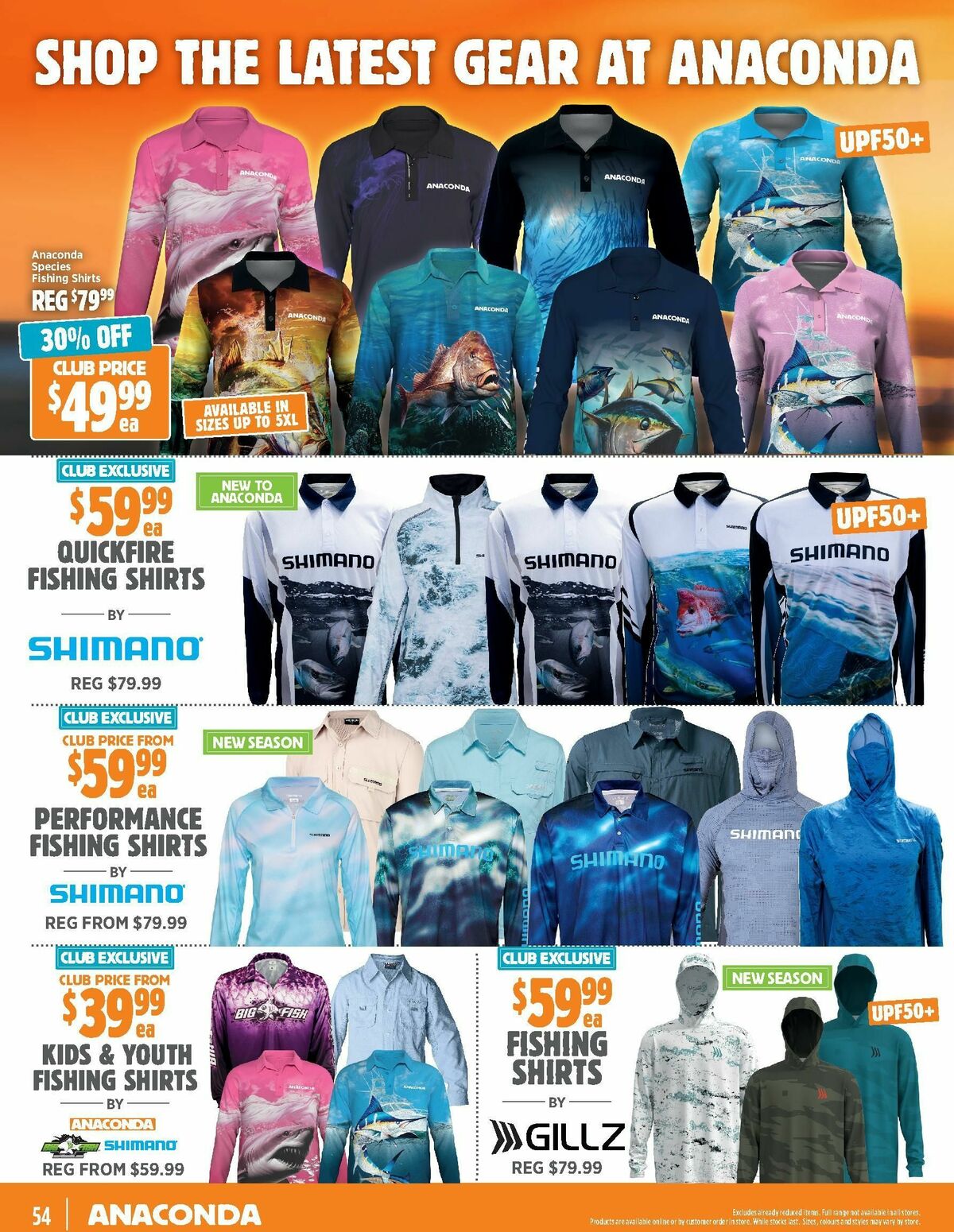 Anaconda Catalogues from 3 December