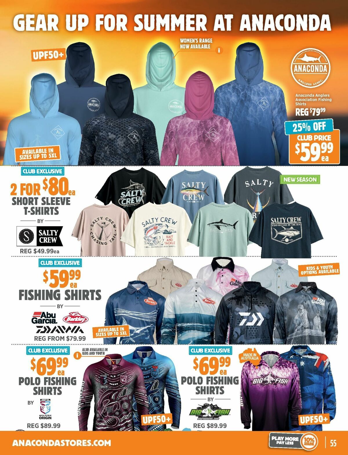 Anaconda Catalogues from 3 December