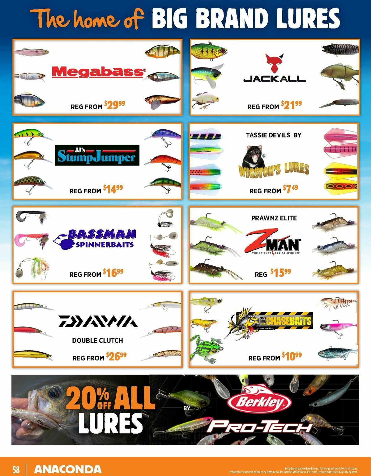 Anaconda Catalogues from 3 December