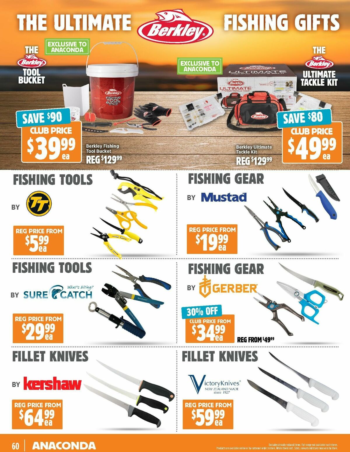 Anaconda Catalogues from 3 December