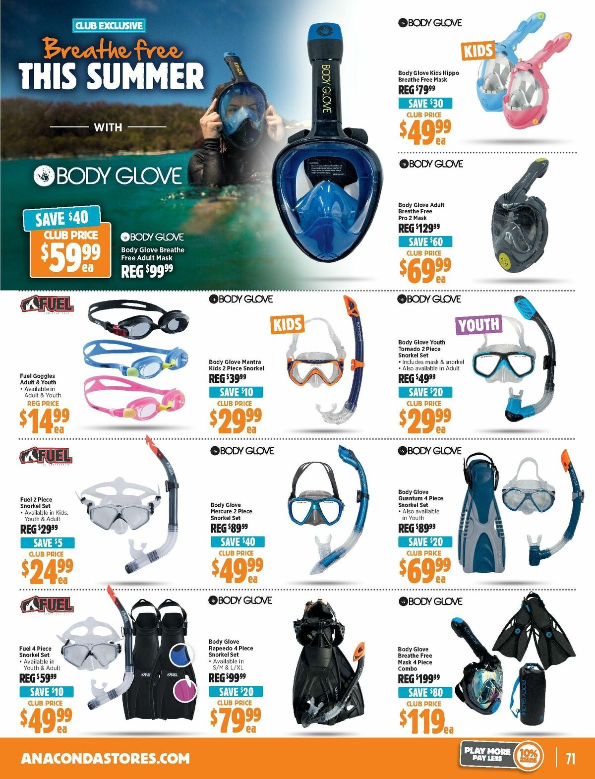 Anaconda Catalogues from 3 December