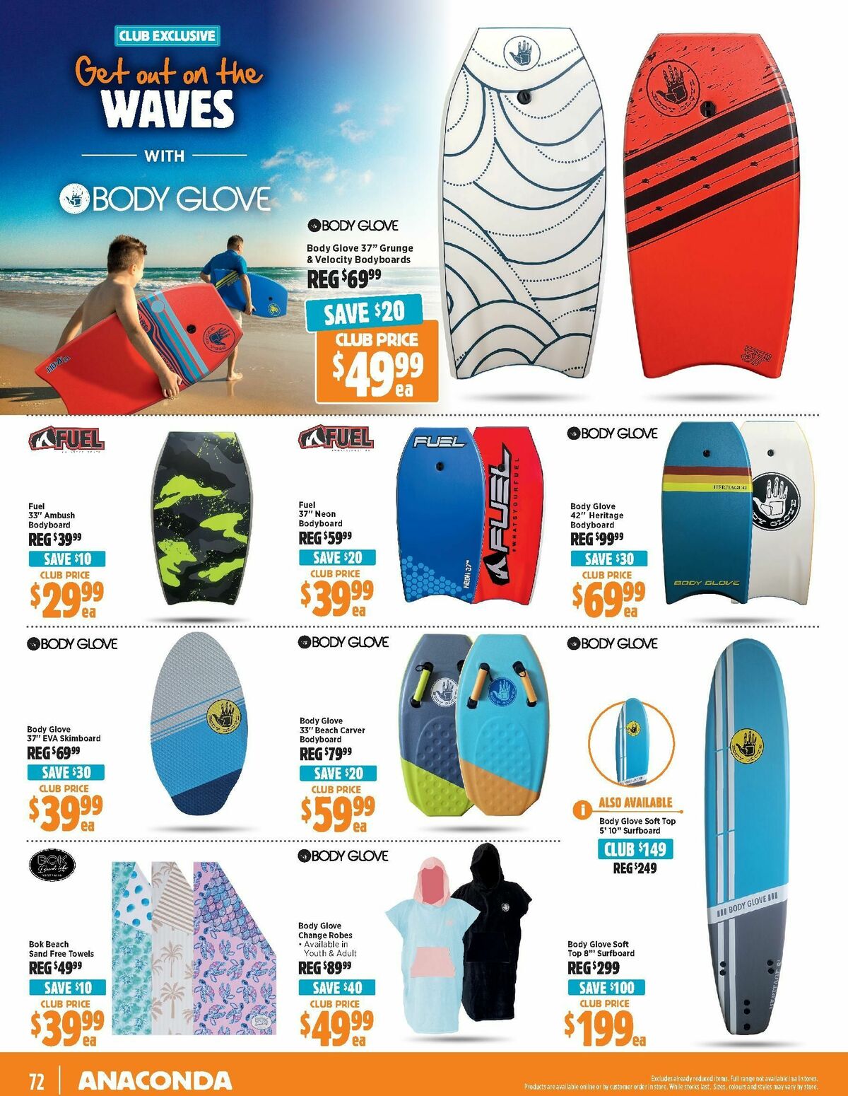 Anaconda Catalogues from 3 December