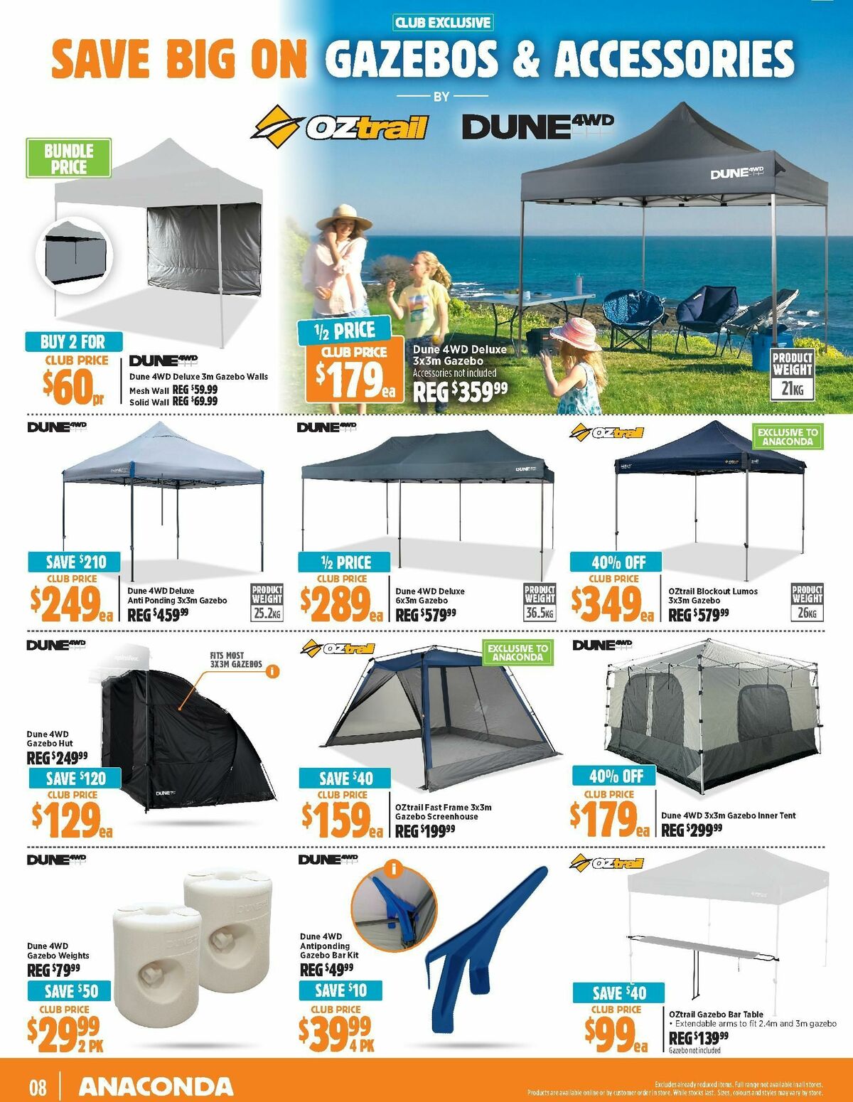 Anaconda Catalogues from 3 December