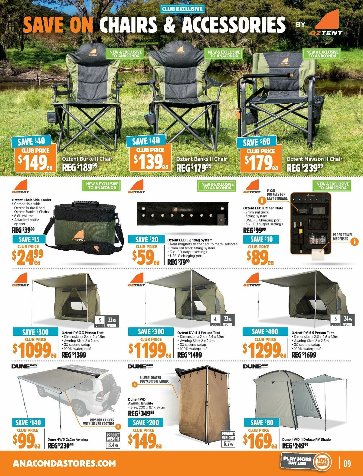 Anaconda Catalogues from 3 December