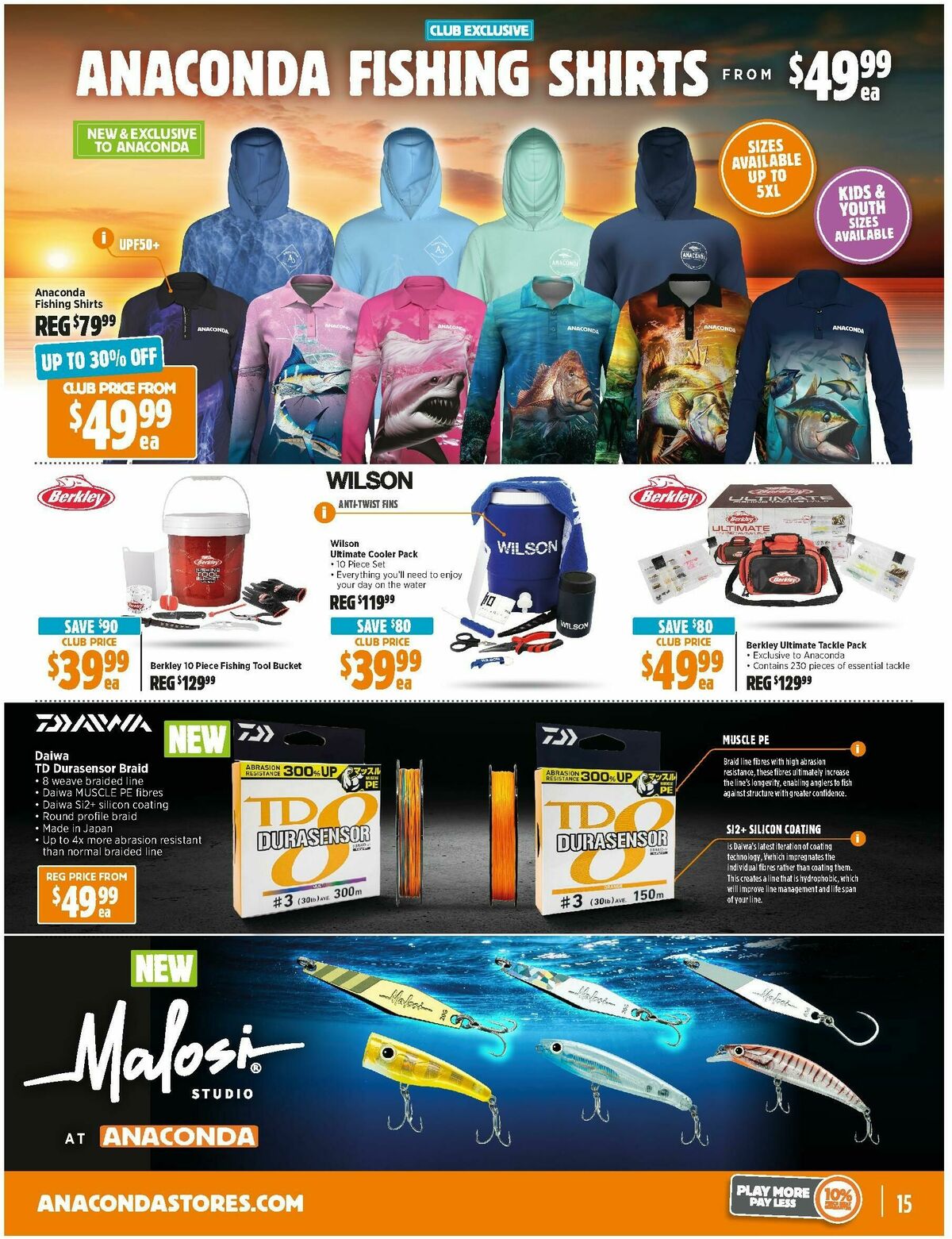 Anaconda Catalogues from 28 January