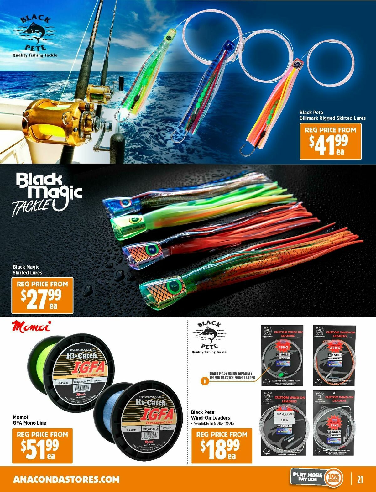 Anaconda Catalogues from 28 January