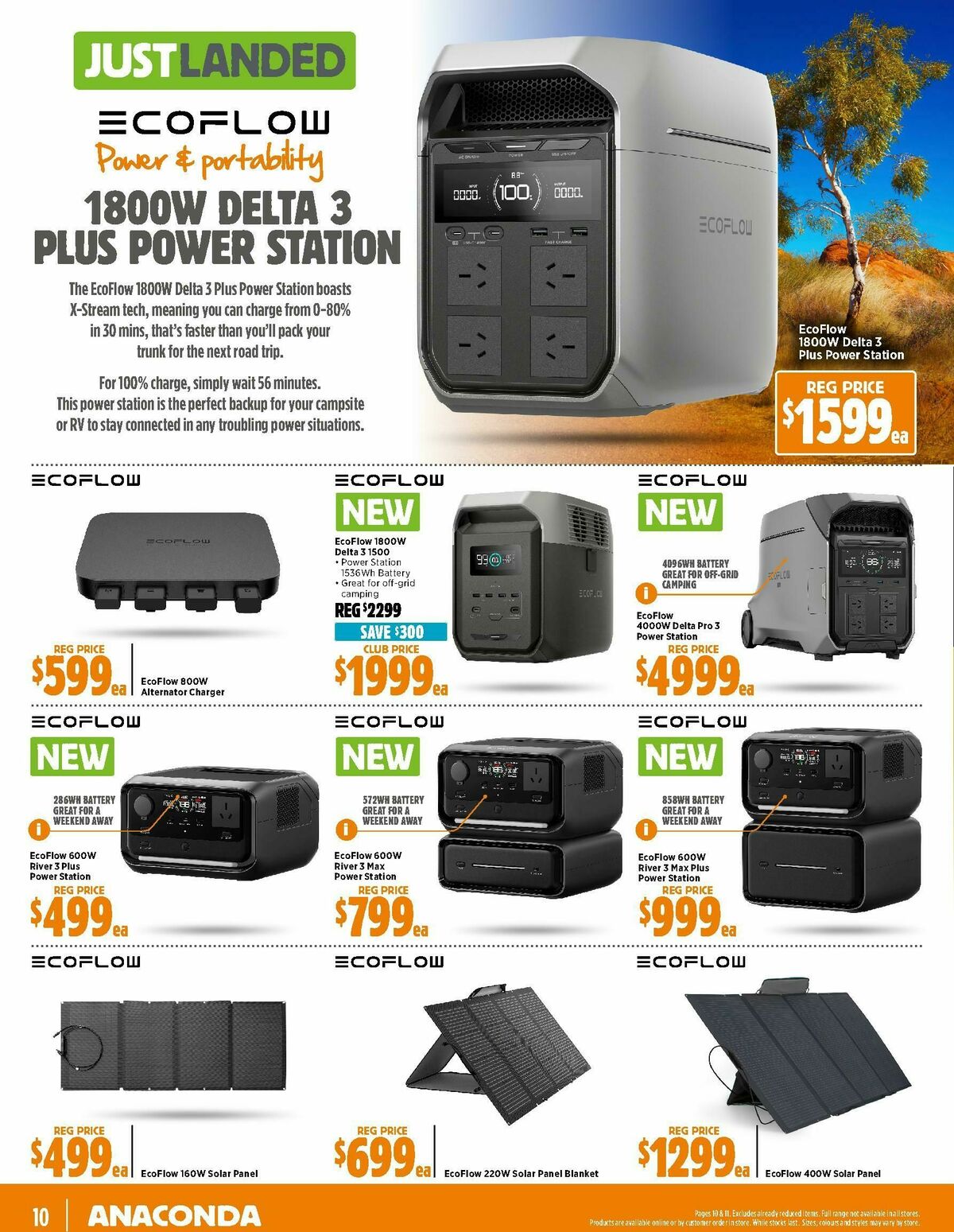 Anaconda Catalogues from 24 February