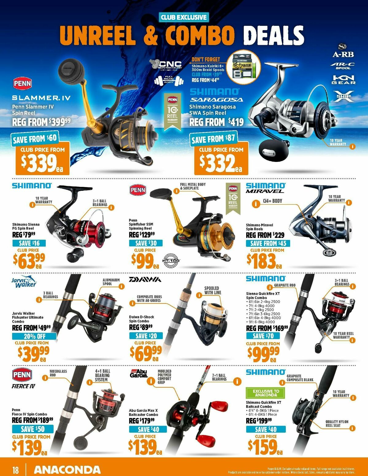 Anaconda Catalogues from 24 February