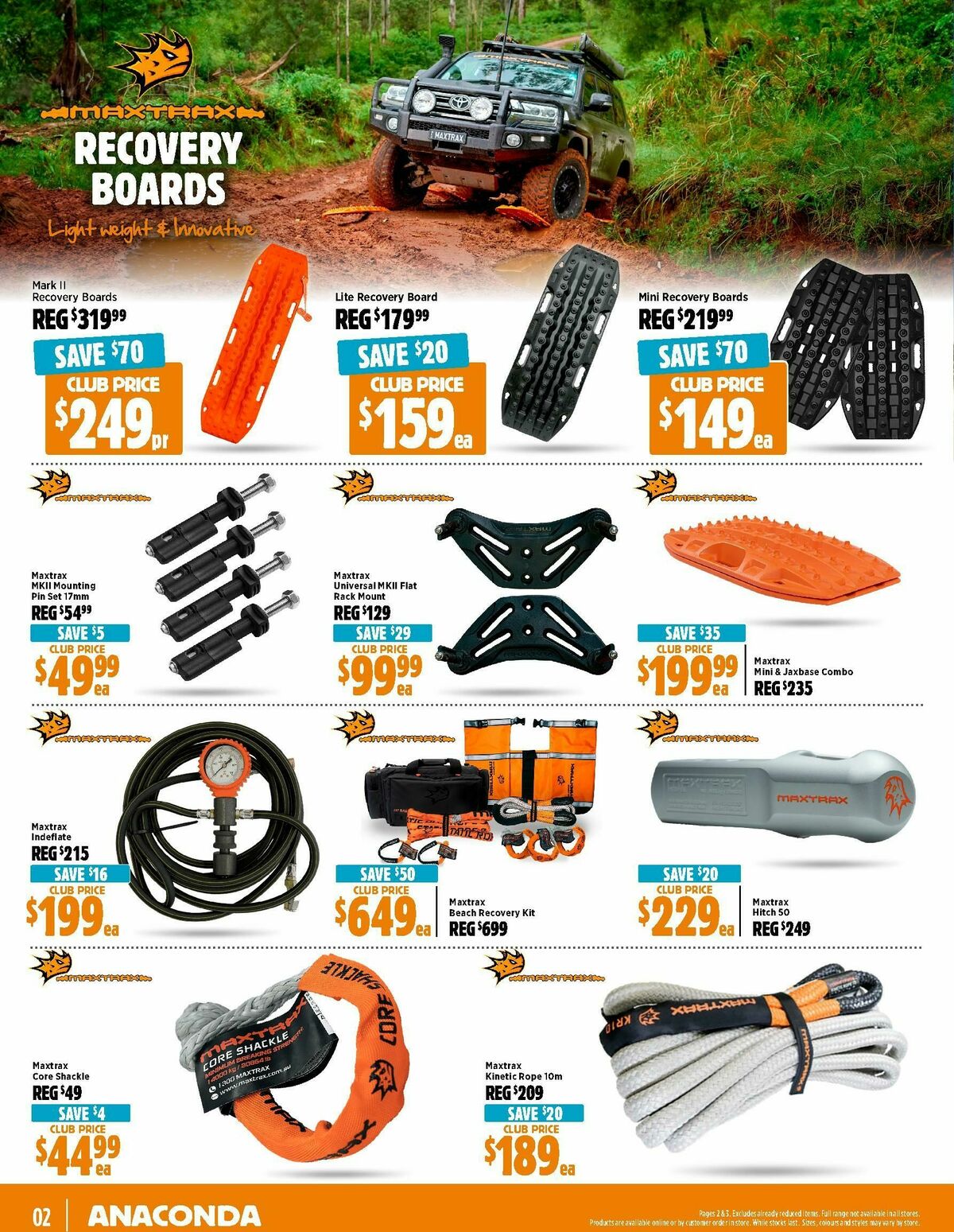 Anaconda Catalogues from 24 February