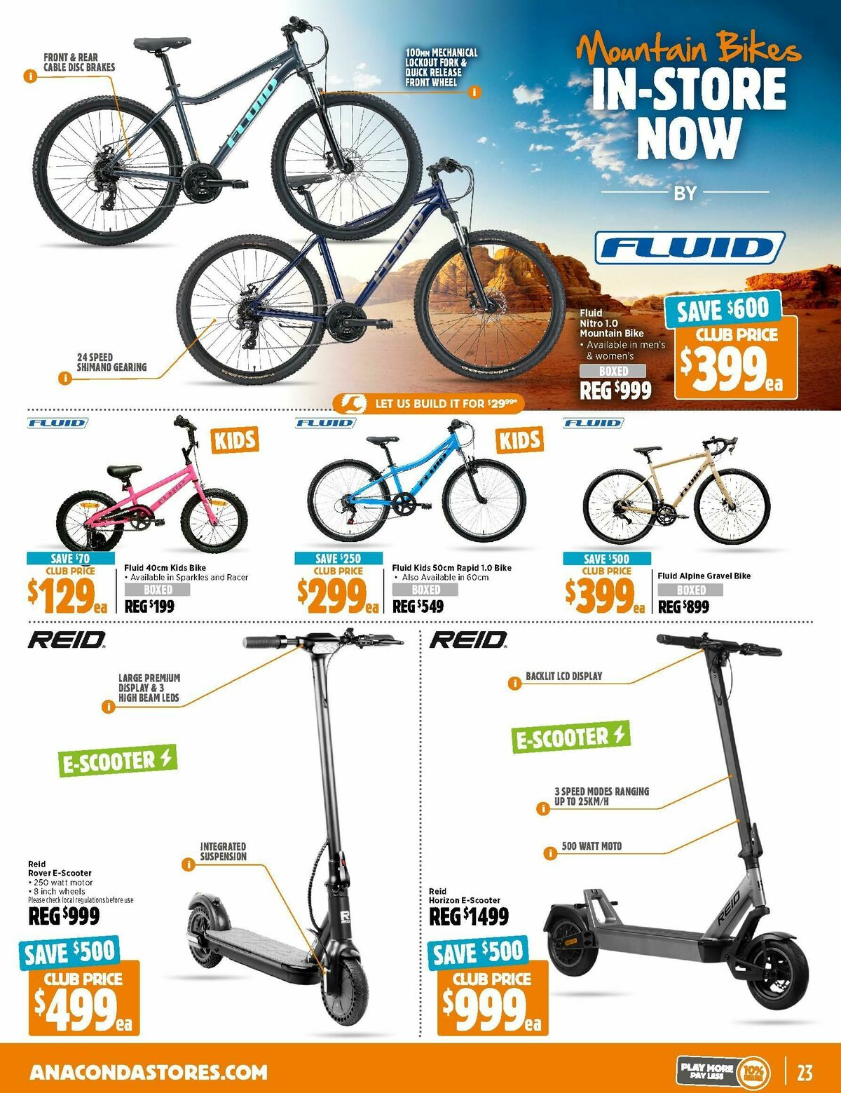 Anaconda Catalogues from 24 February