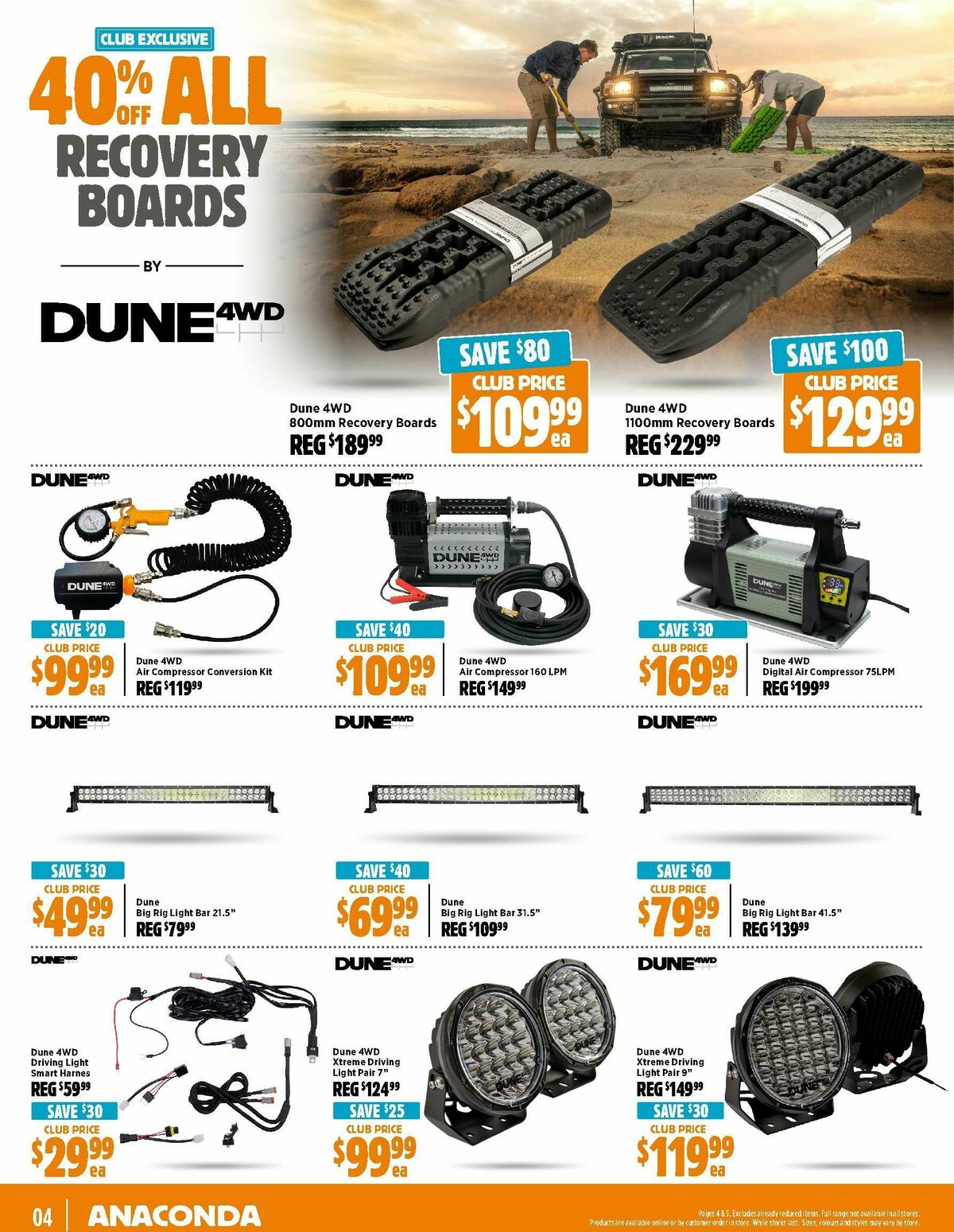 Anaconda Catalogues from 24 February