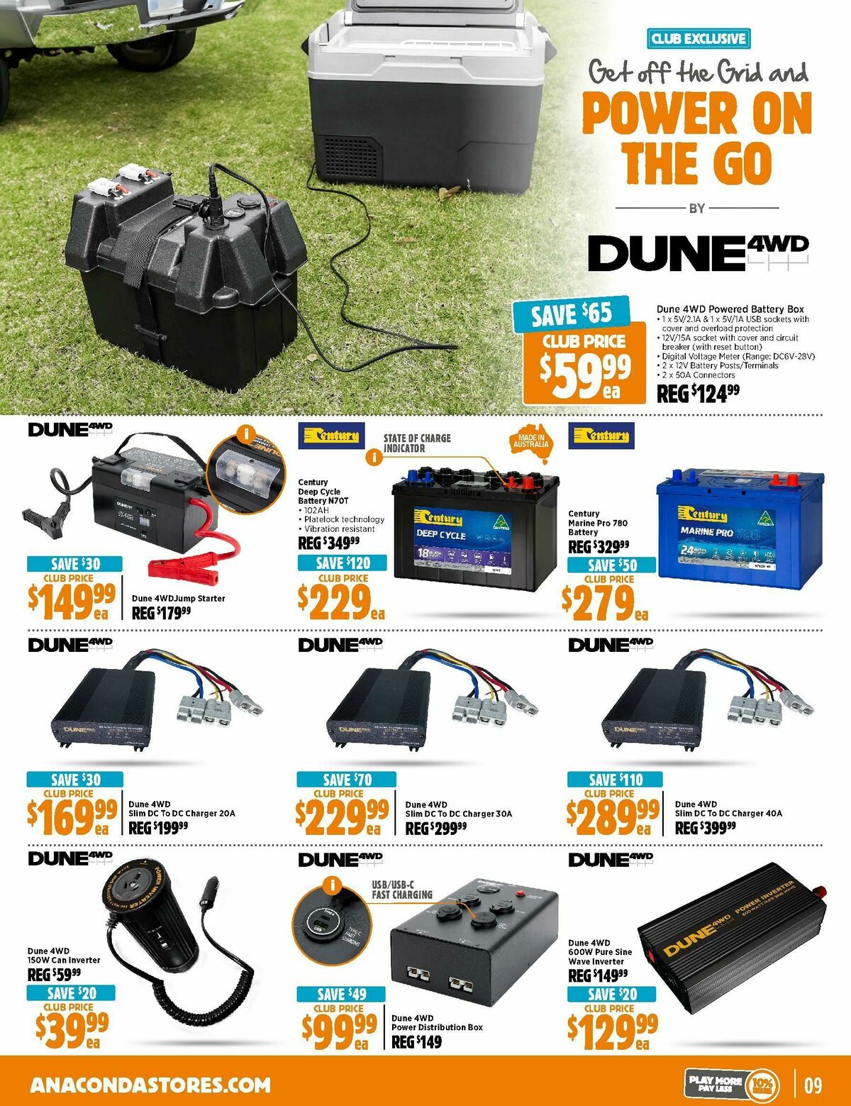 Anaconda Catalogues from 24 February