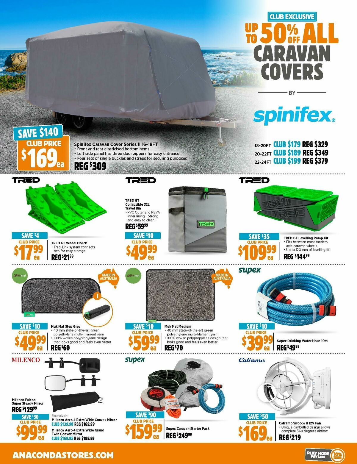 Anaconda Catalogues from 17 March