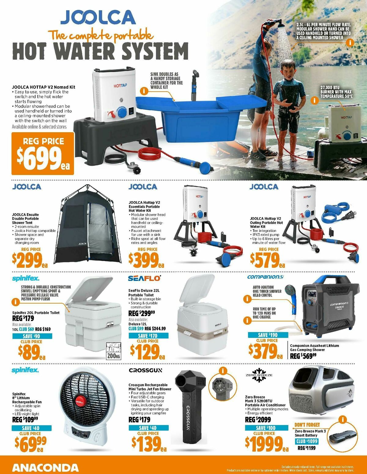 Anaconda Catalogues from 17 March