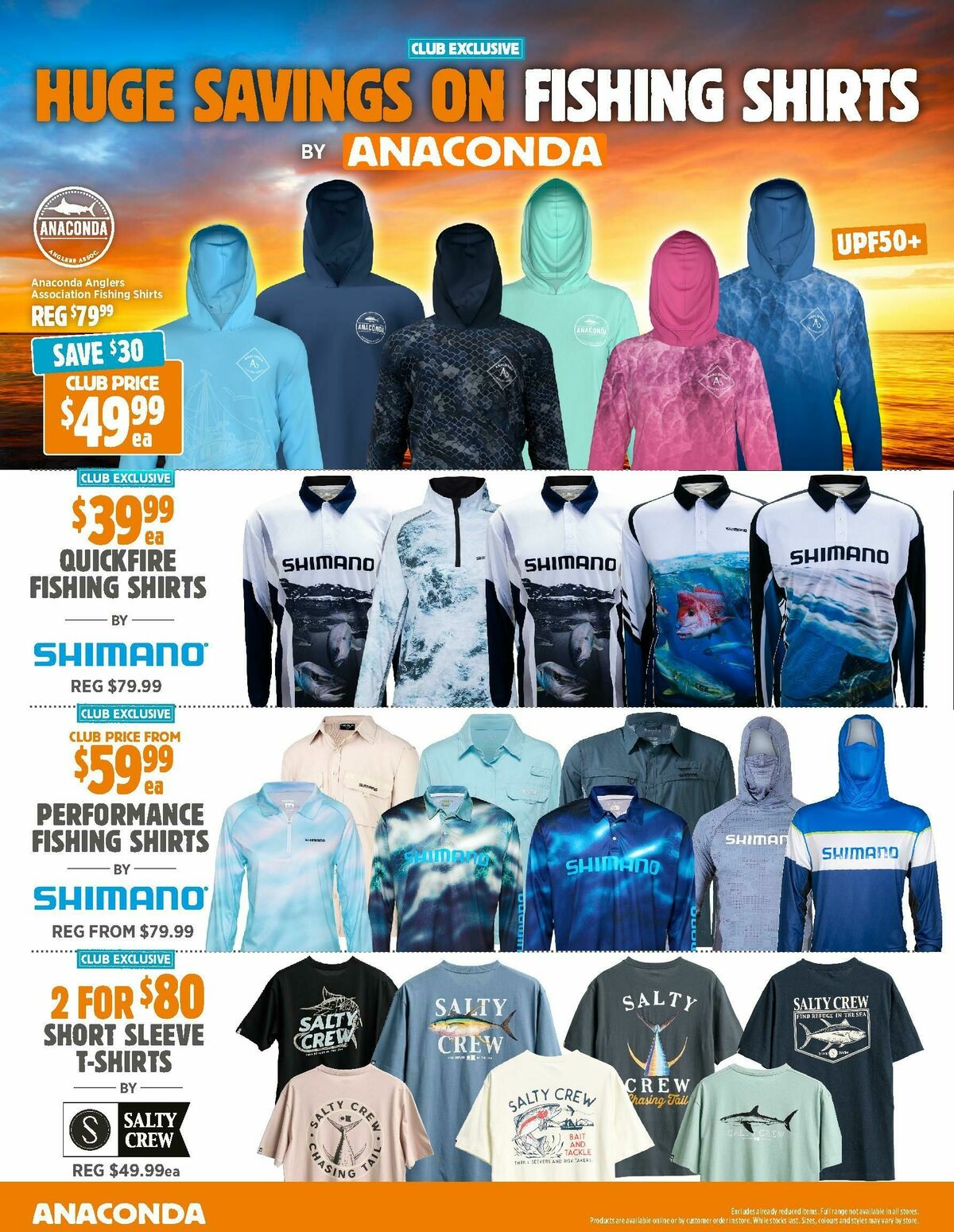 Anaconda Catalogues from 17 March