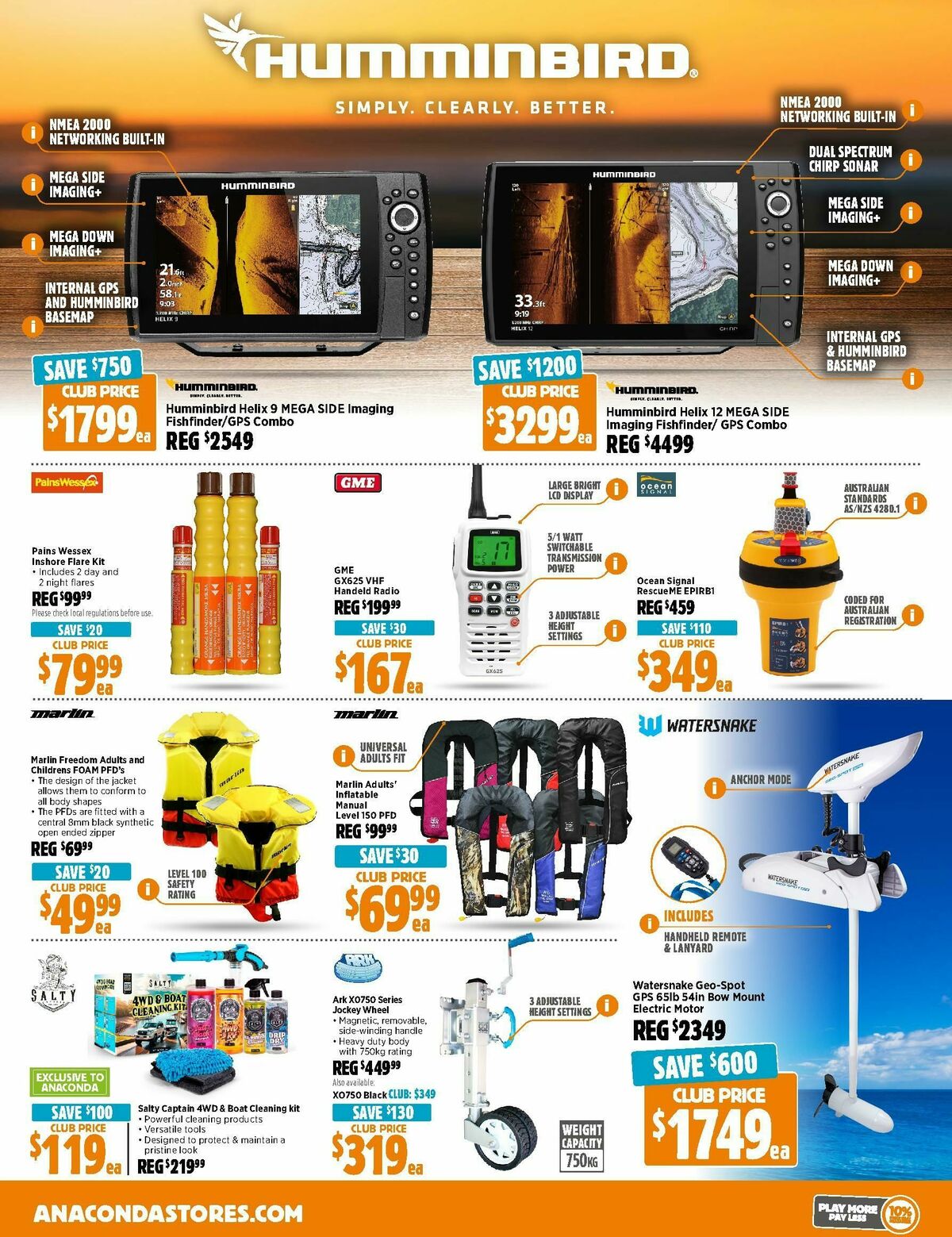 Anaconda Catalogues from 17 March