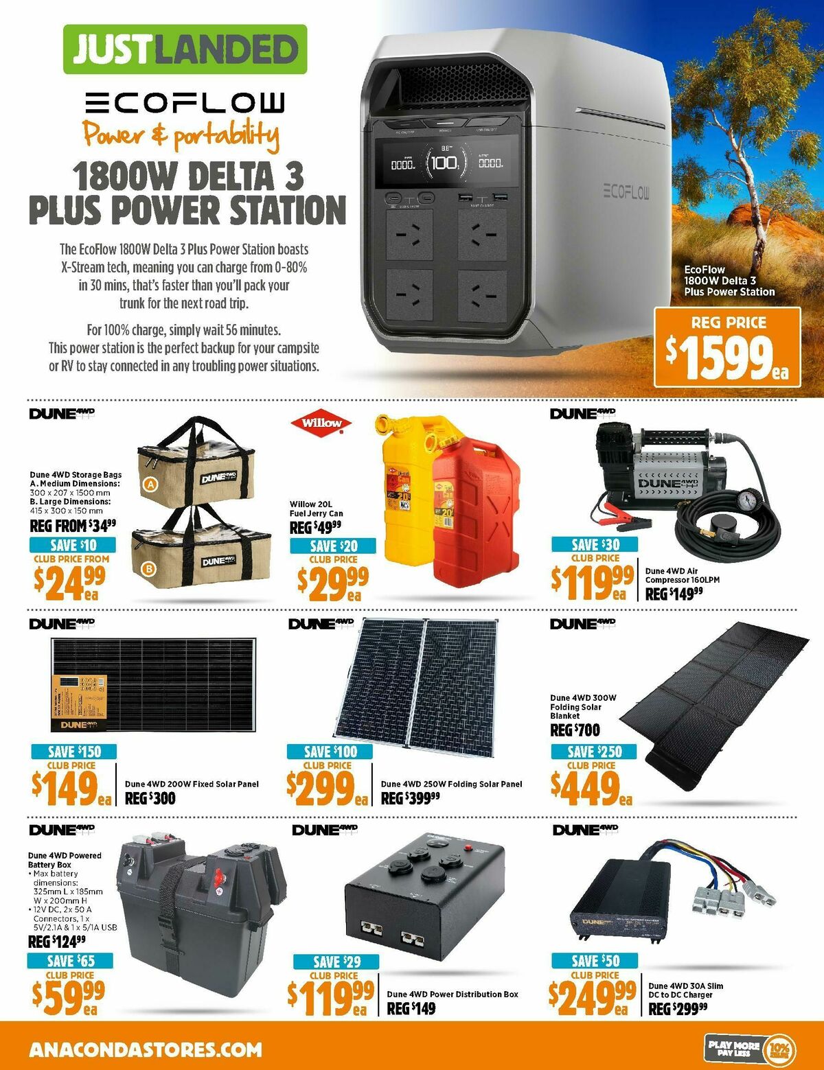 Anaconda Catalogues from 17 March