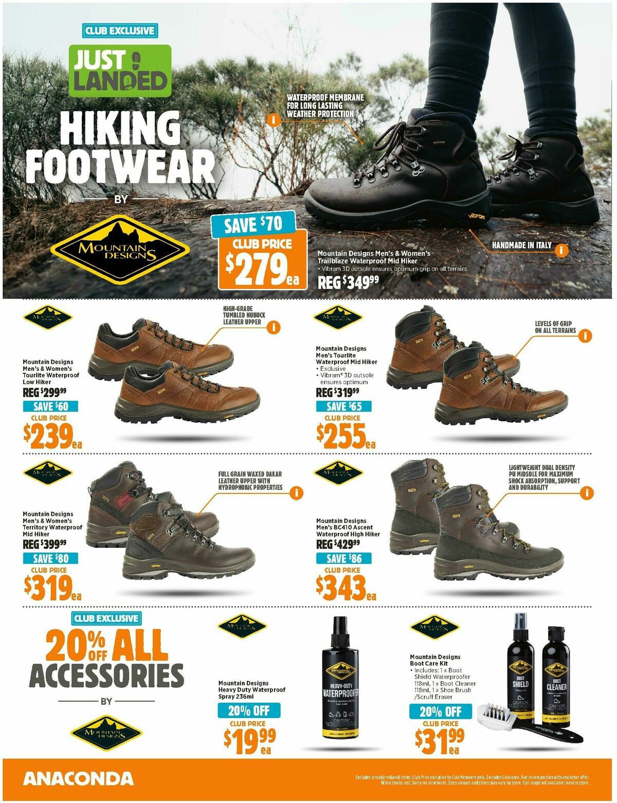 Anaconda Catalogues from 28 April