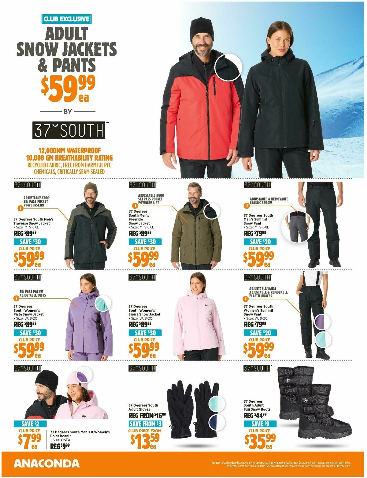 Anaconda Catalogues from 28 April