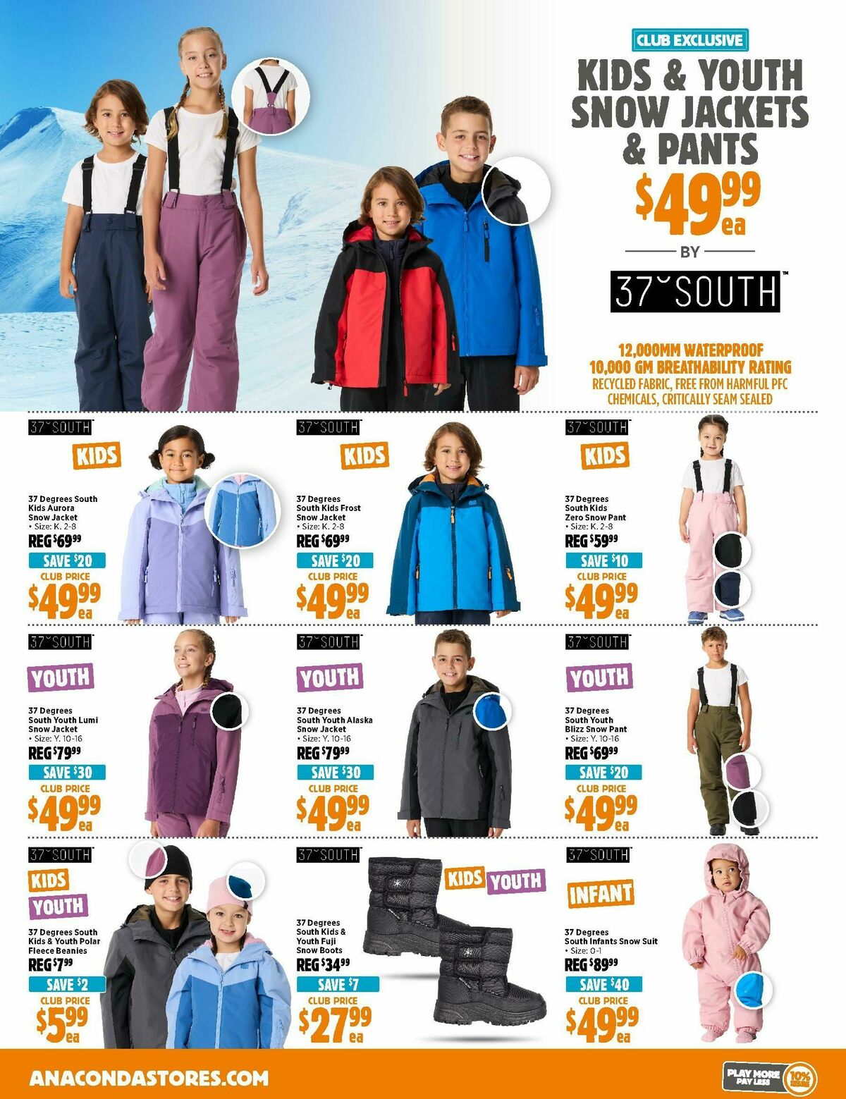 Anaconda Catalogues from 28 April