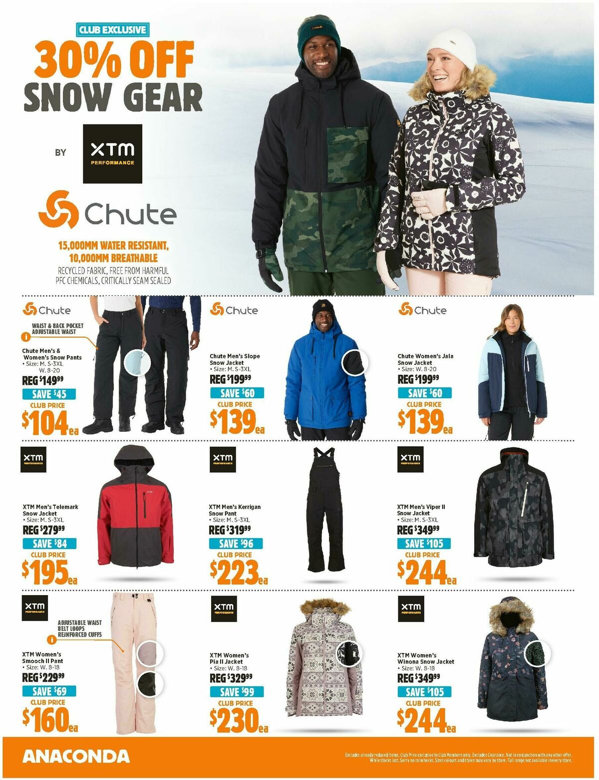 Anaconda Catalogues from 28 April