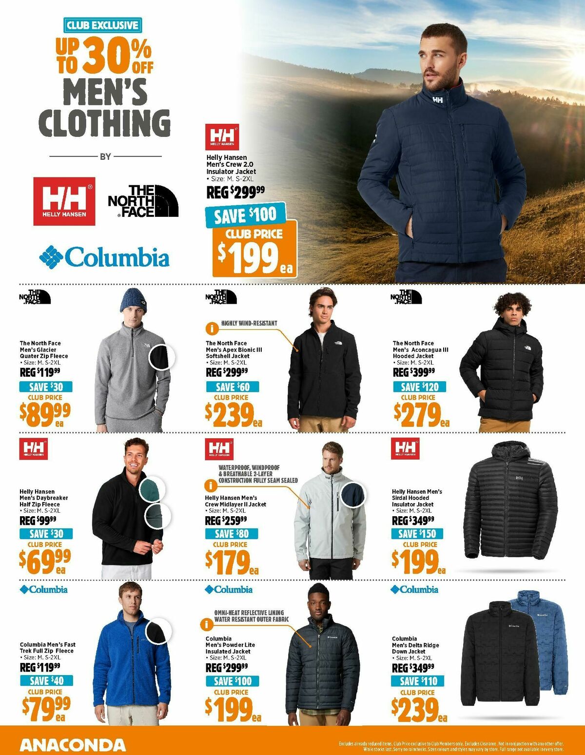 Anaconda Catalogues from 28 April