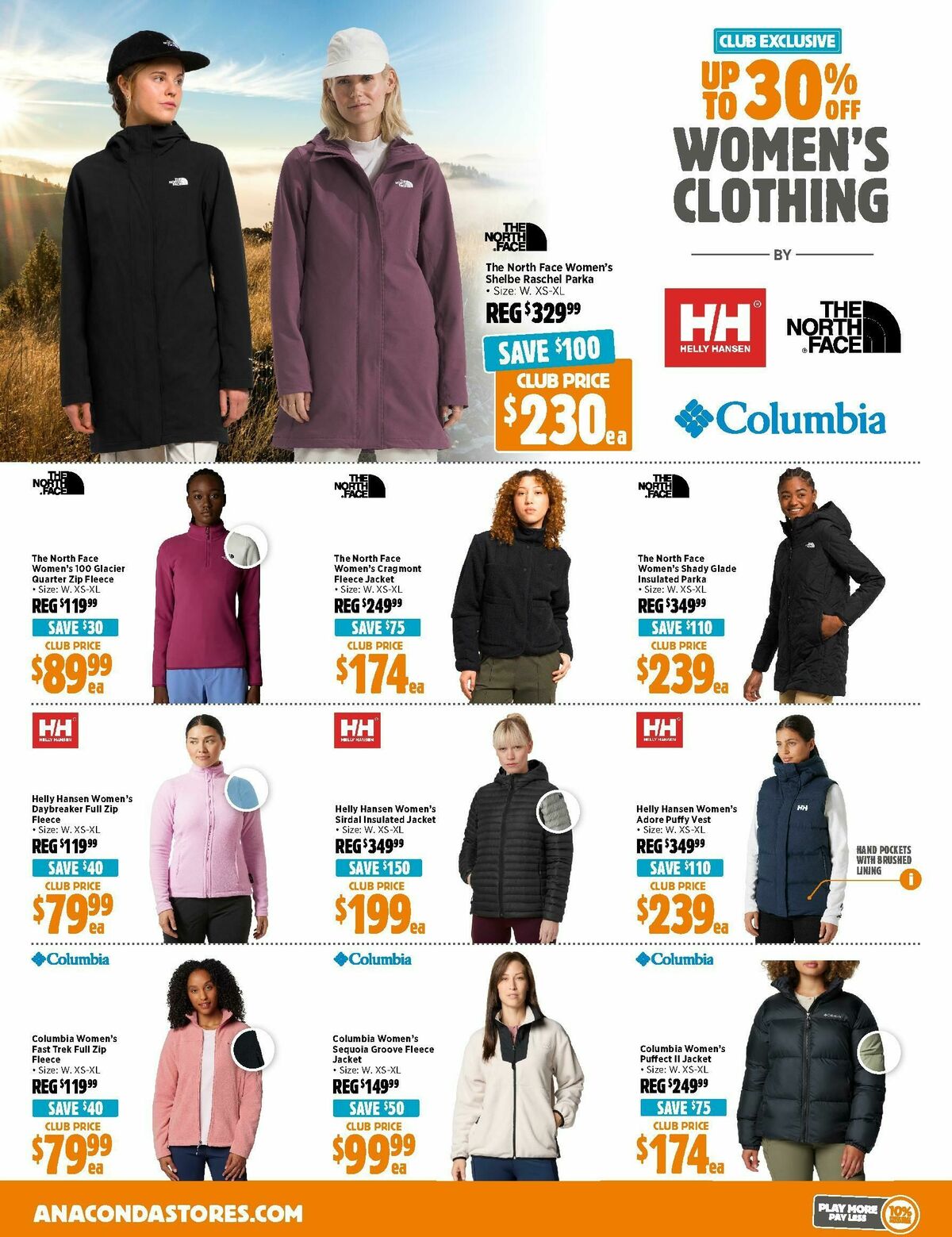 Anaconda Catalogues from 28 April