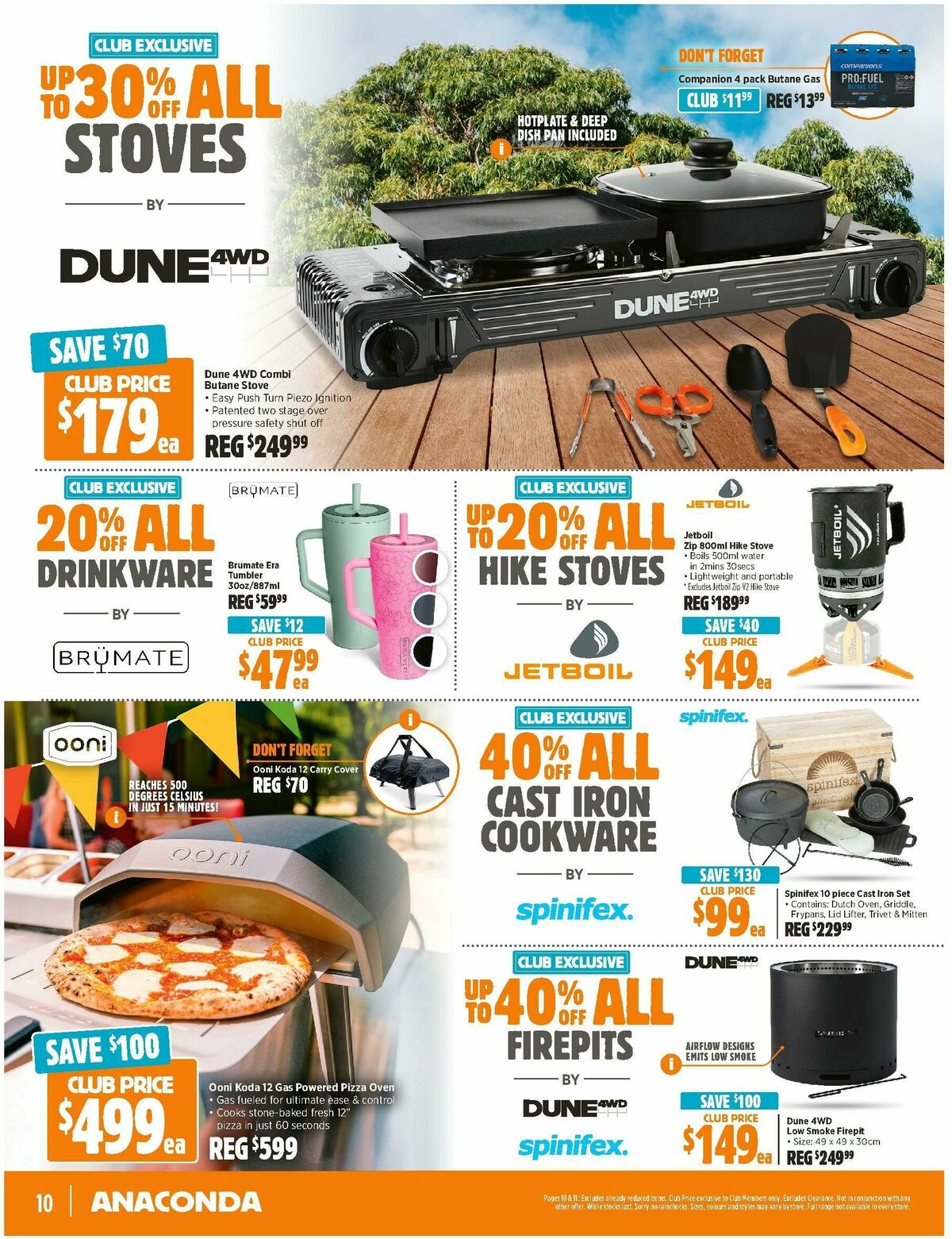 Anaconda Catalogues from 10 June