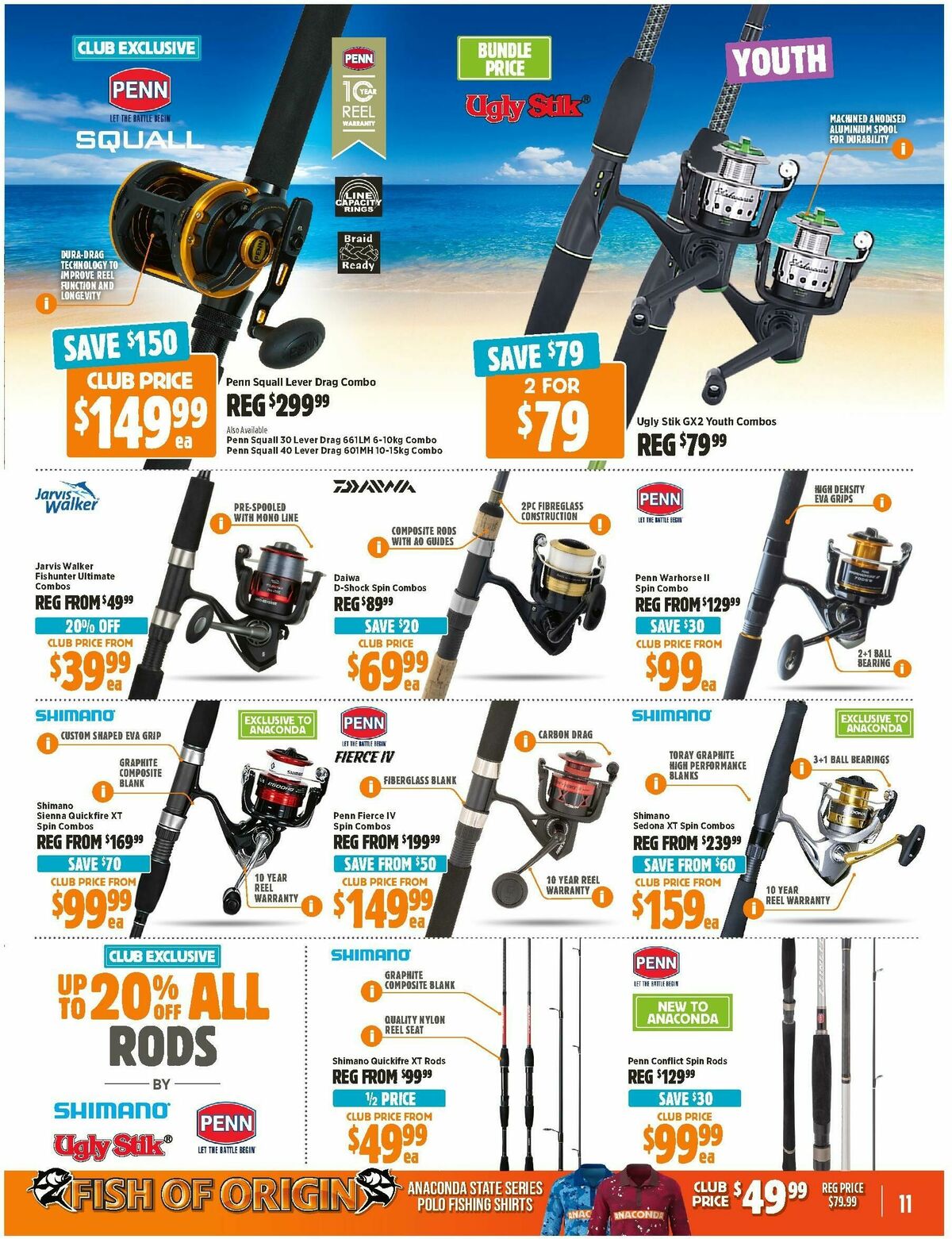 Anaconda Catalogues from 10 June