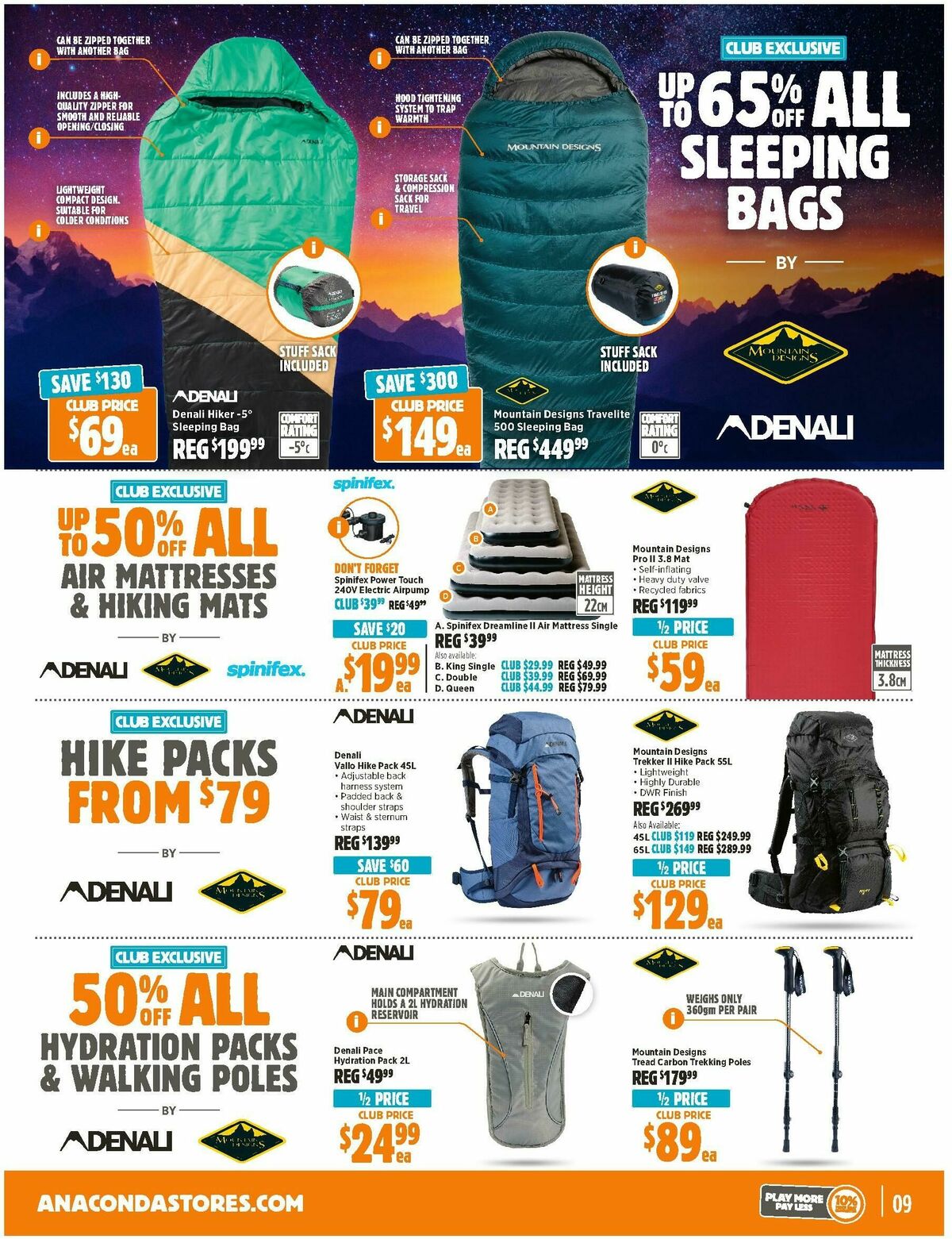 Anaconda Catalogues from 10 June