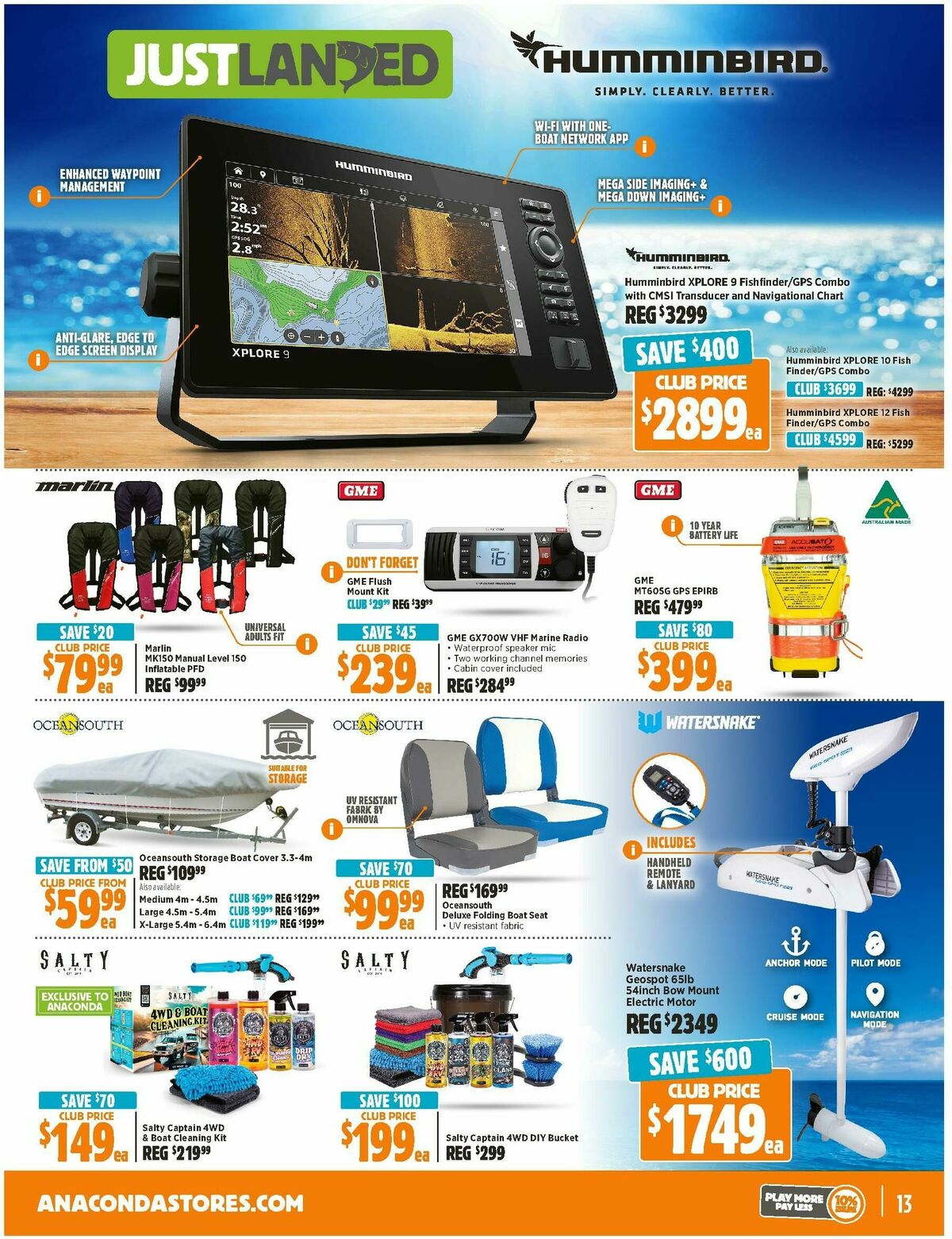 Anaconda Catalogues from 7 July