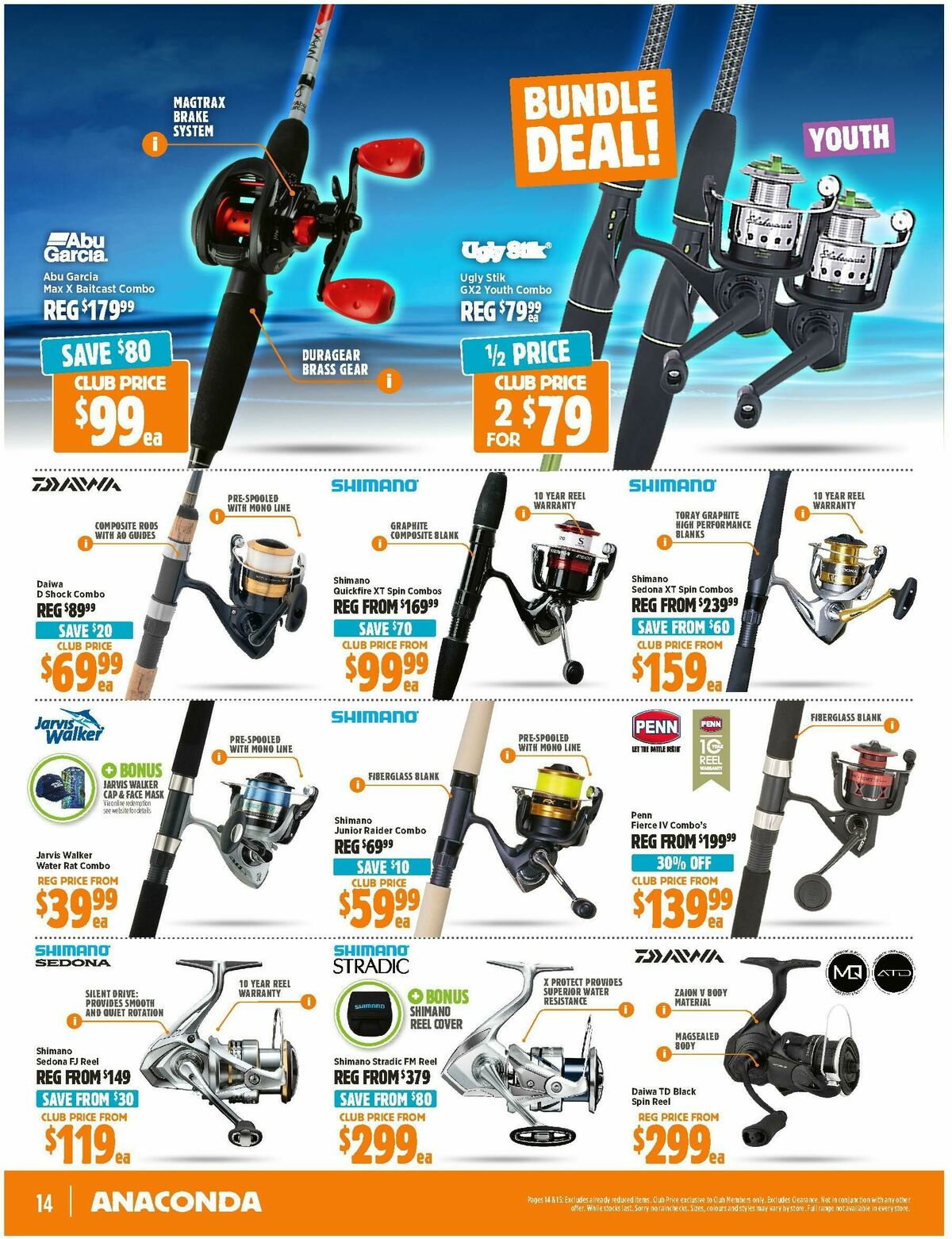 Anaconda Catalogues from 7 July