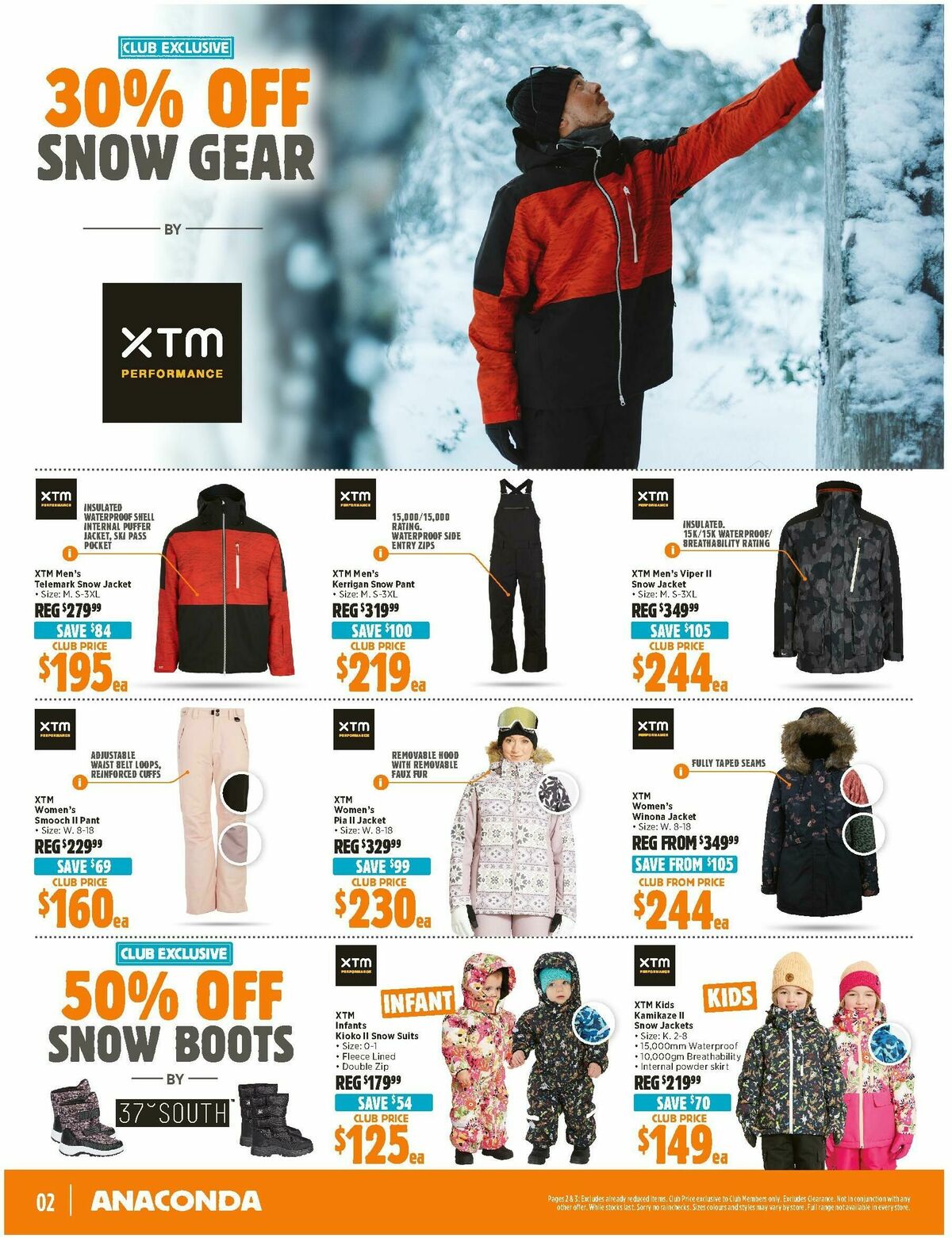 Anaconda Catalogues from 7 July